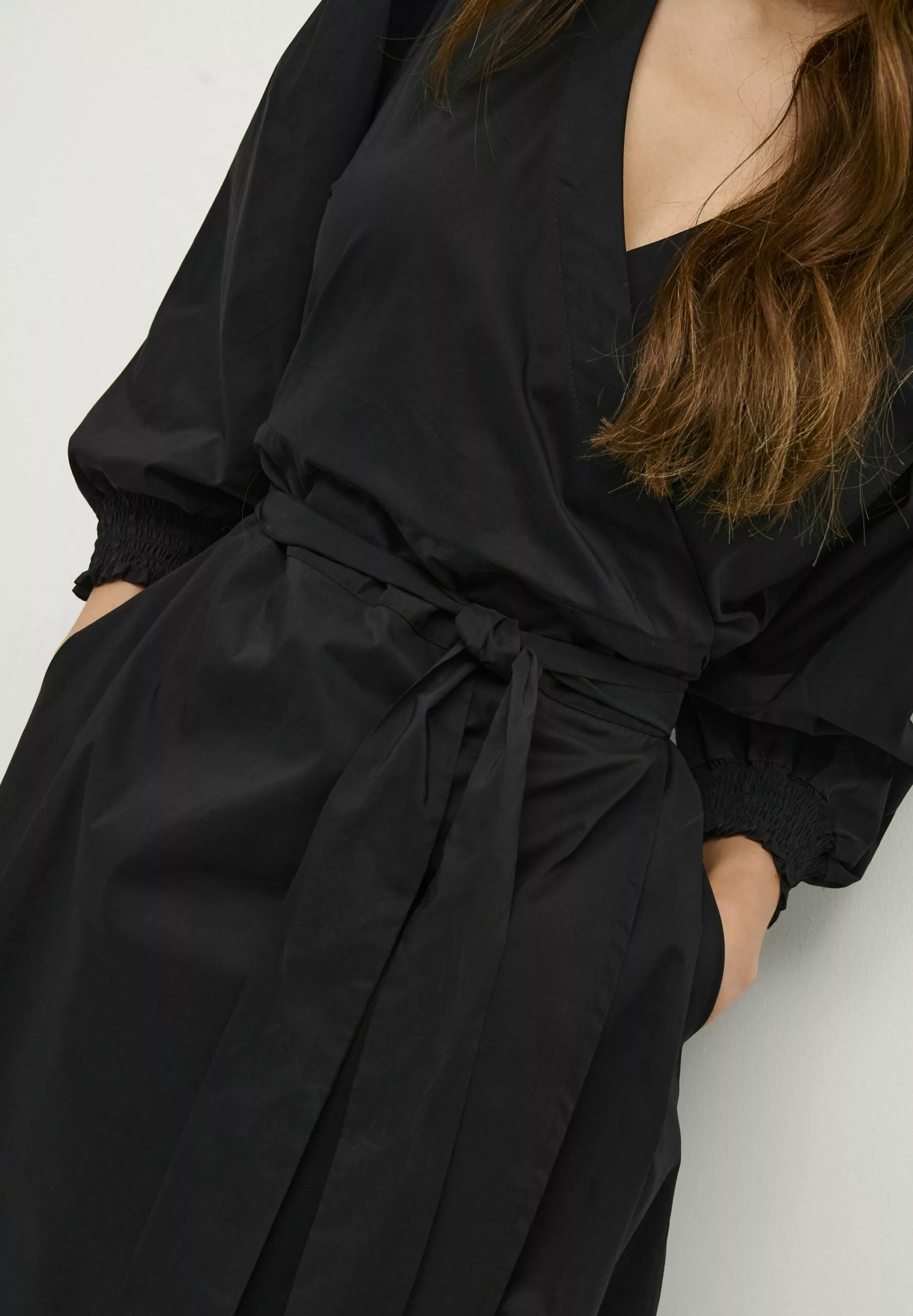 Culture Antoinett Wrap- Jurk - Black - Afbeelding 4