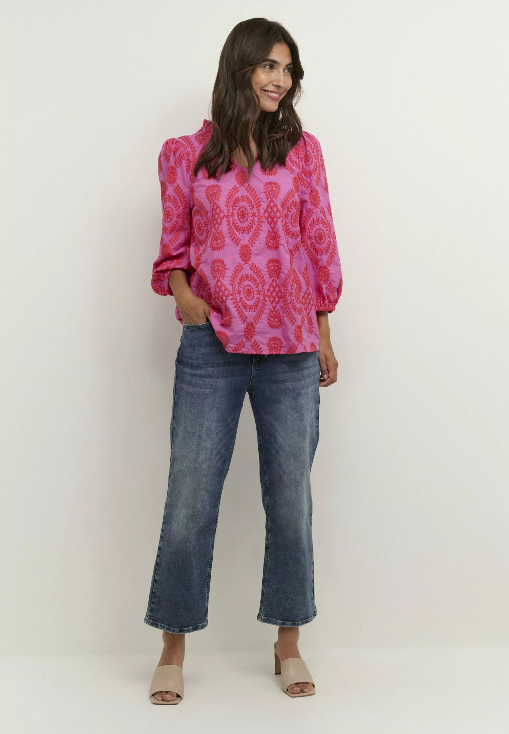 Culture Cutia - Blouse - Fuchsia Pink - Afbeelding 2