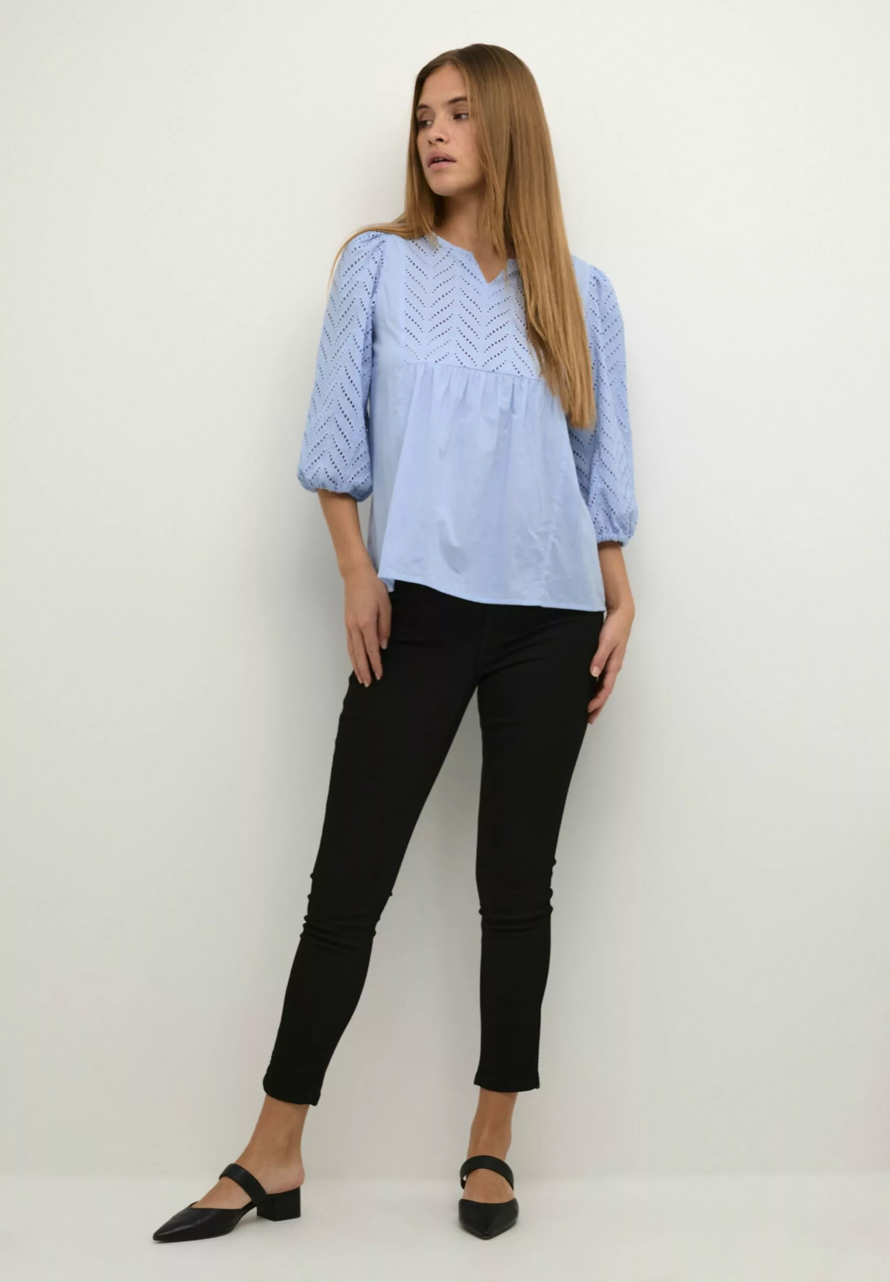 Culture Cutoril- Blouse - Cashmere Blue - Afbeelding 2