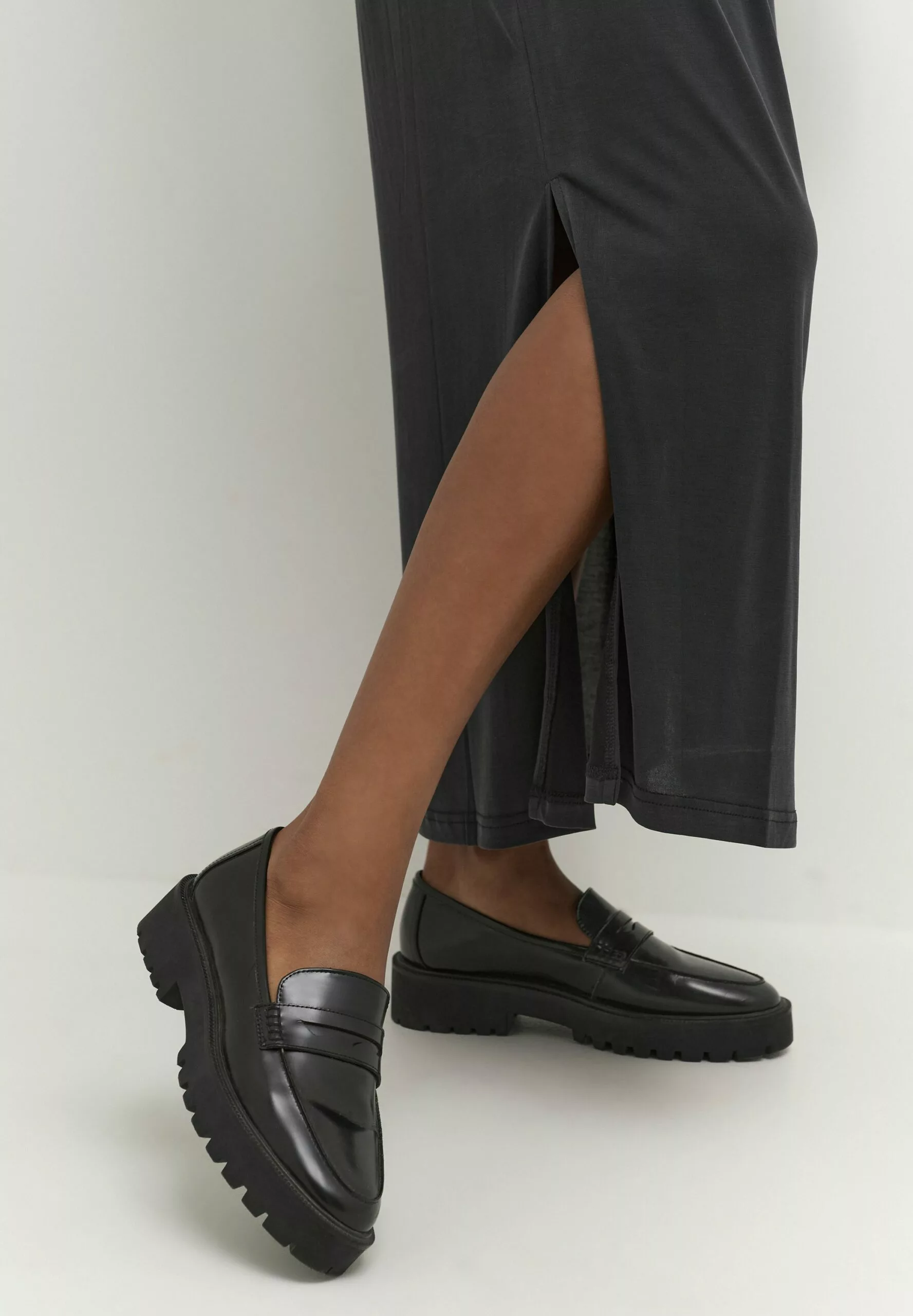 Culture Kajsa Long- Maxi-Jurk - Black Wash - Afbeelding 4