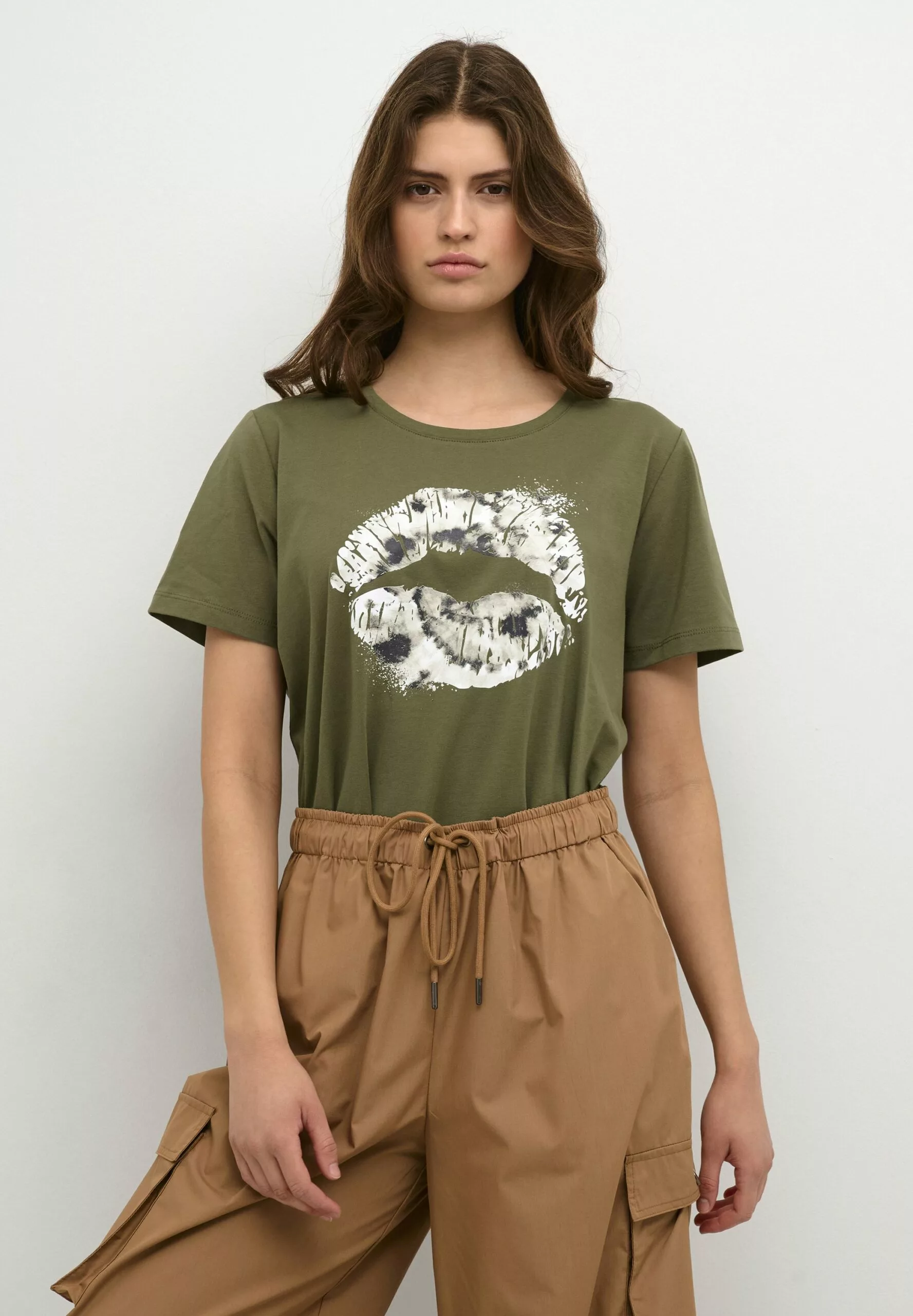 Culture Cugith - T-Shirt Print - Burnt Olive