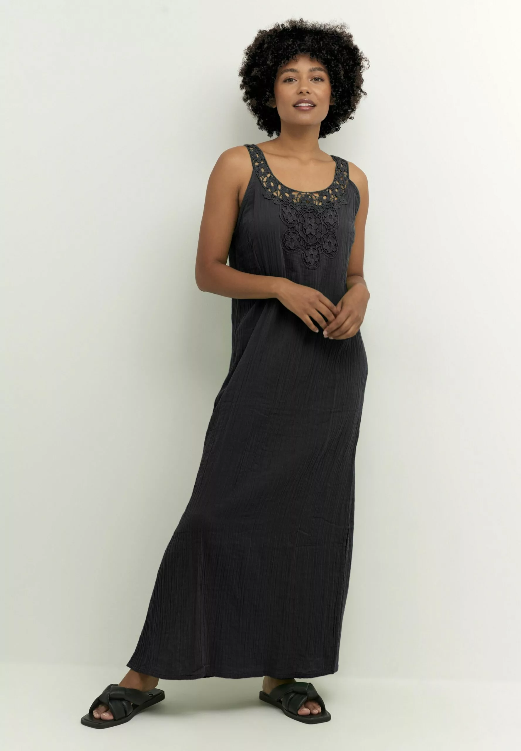 Culture Cuelina - Maxi-Jurk - Black