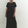 Culture Kajsa Long- Maxi-Jurk - Black Wash