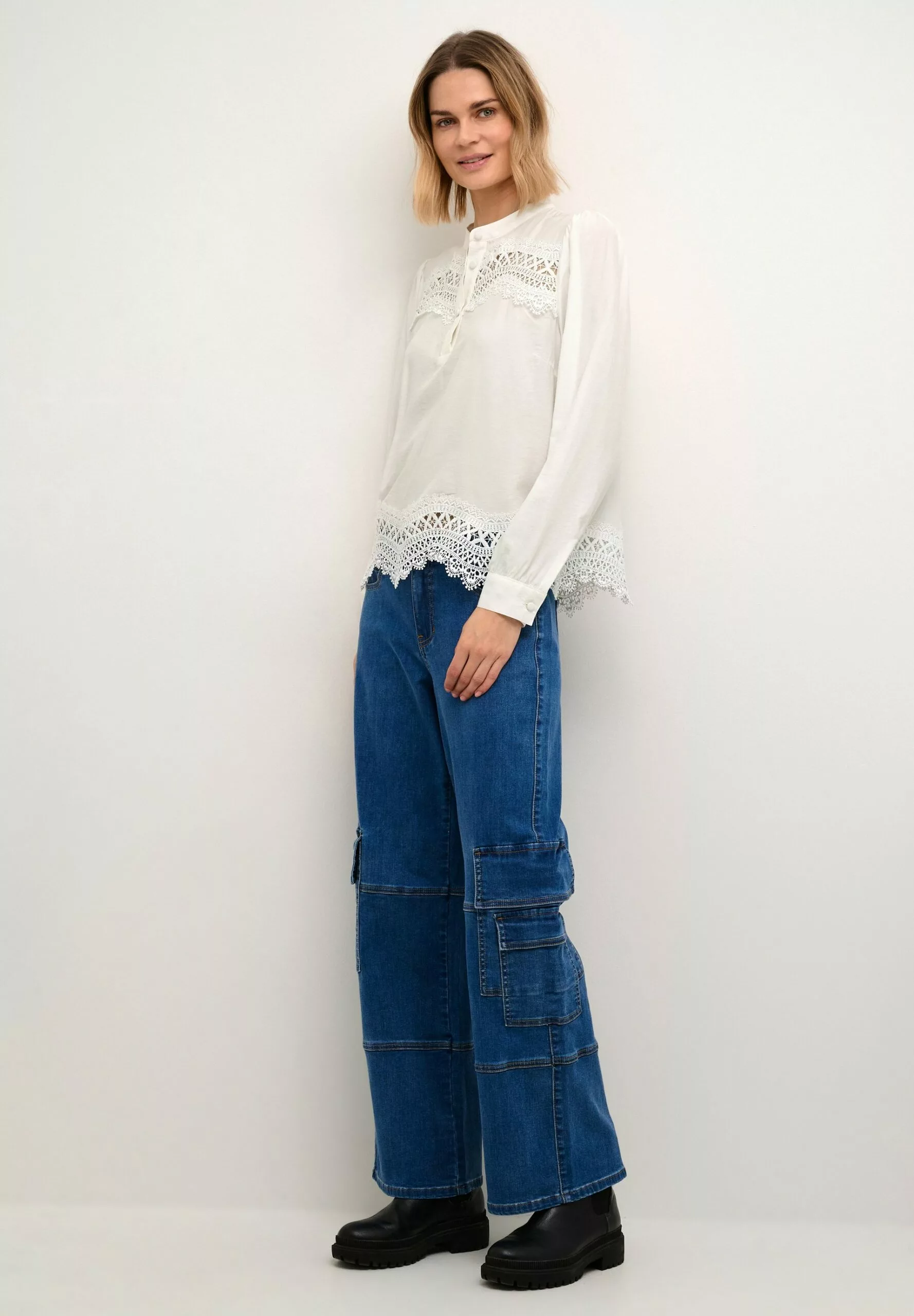 Culture Cutiffany- Blouse - Spring Gardenia - Afbeelding 4