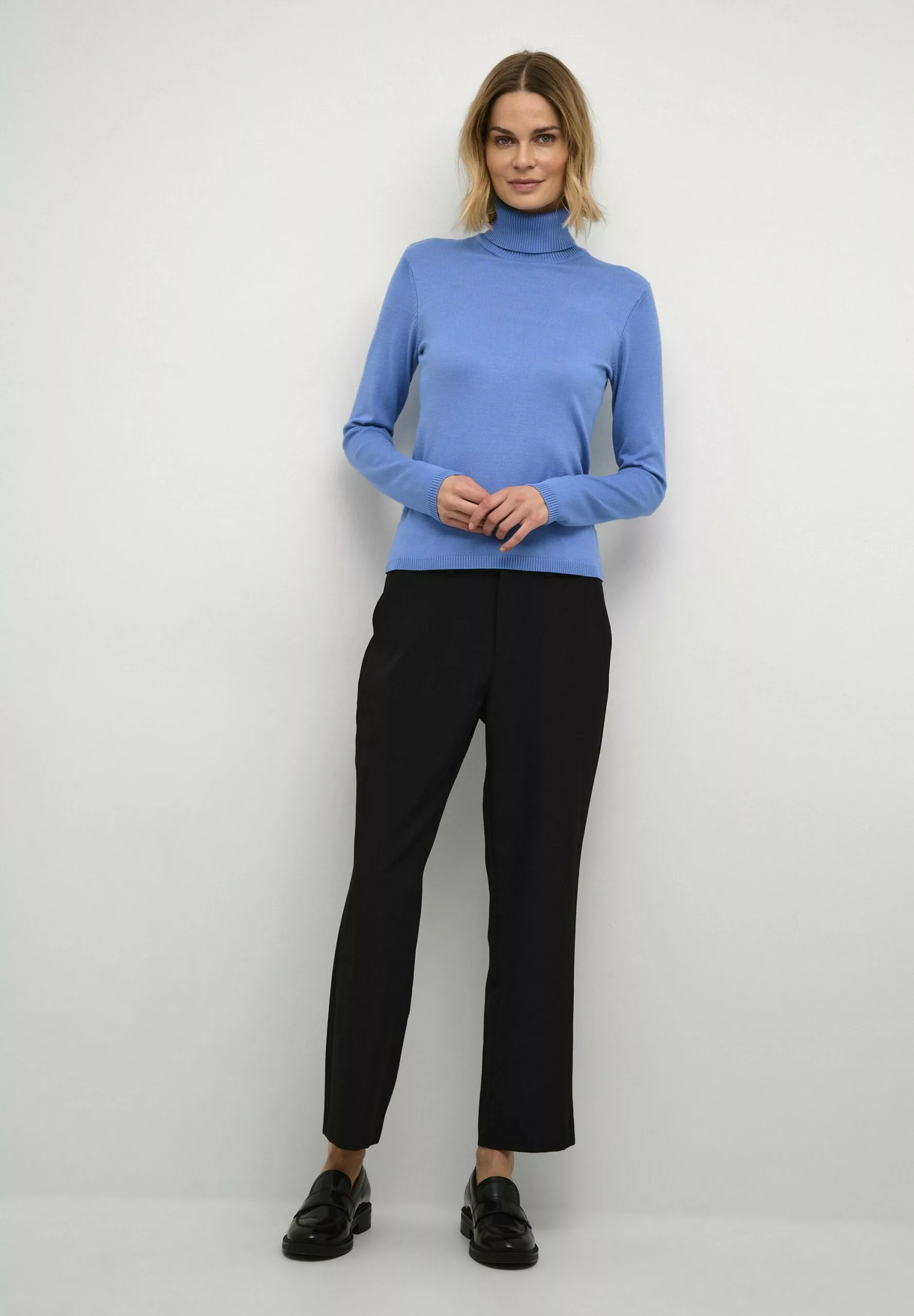 Culture Cuannemarie Rollneck - Trui - Blue Bonnet - Afbeelding 2