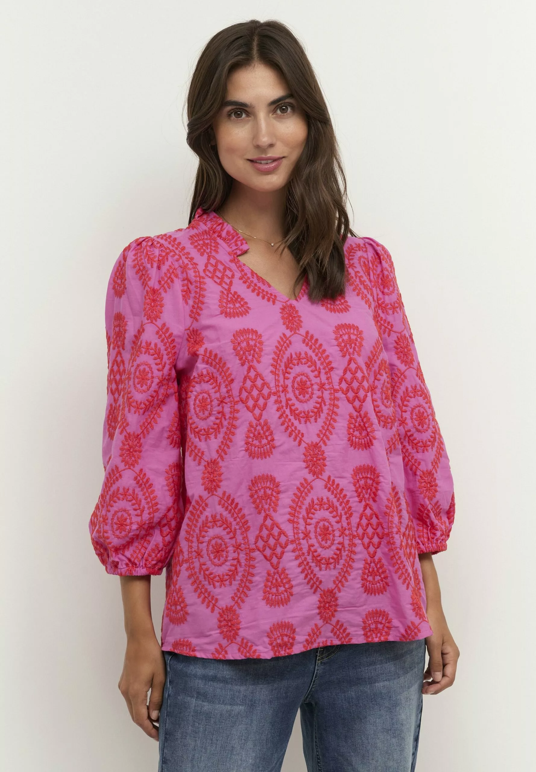 Culture Cutia - Blouse - Fuchsia Pink