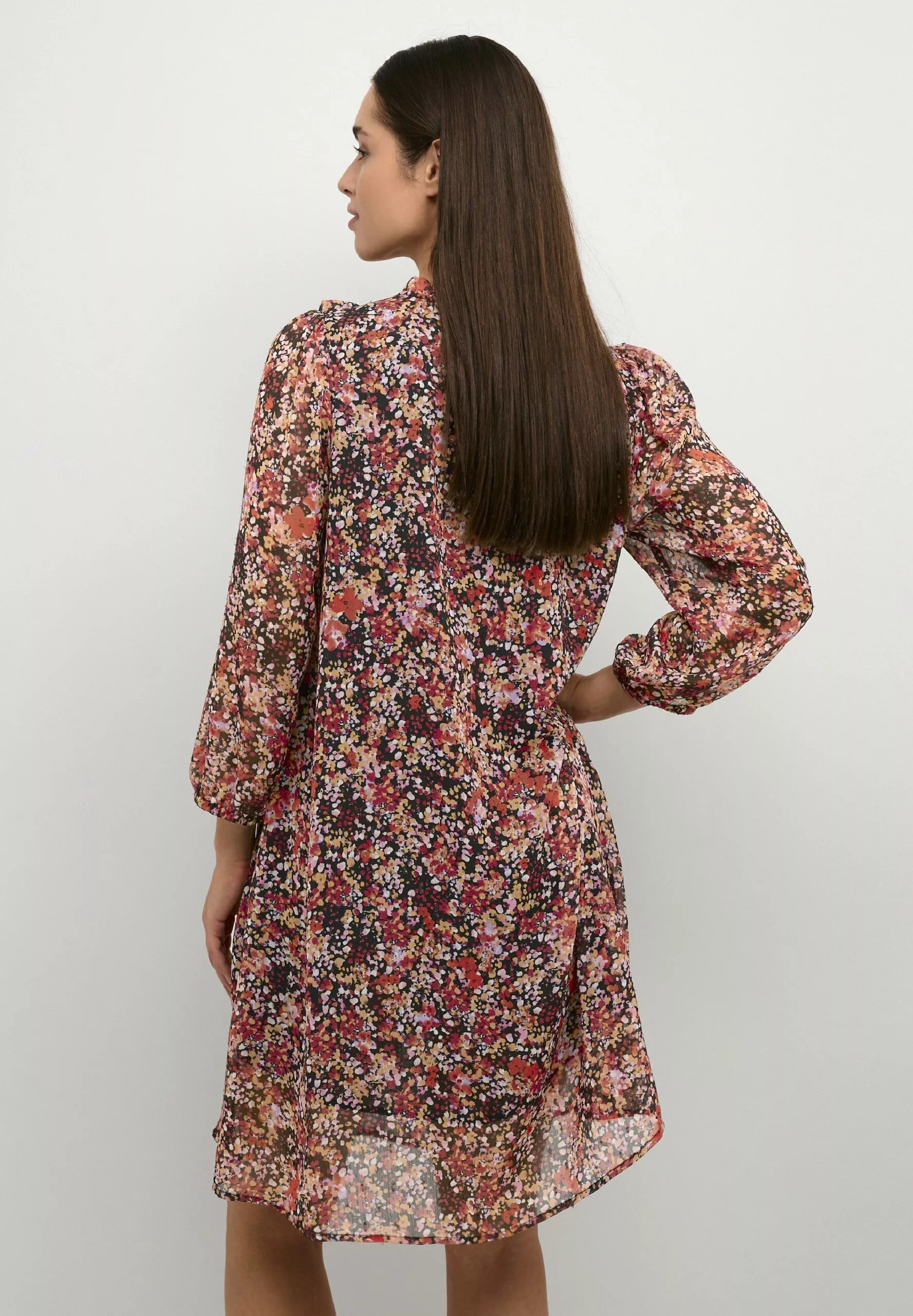 Culture Cucinna - Jurk - Fuchsia Pink - Afbeelding 3