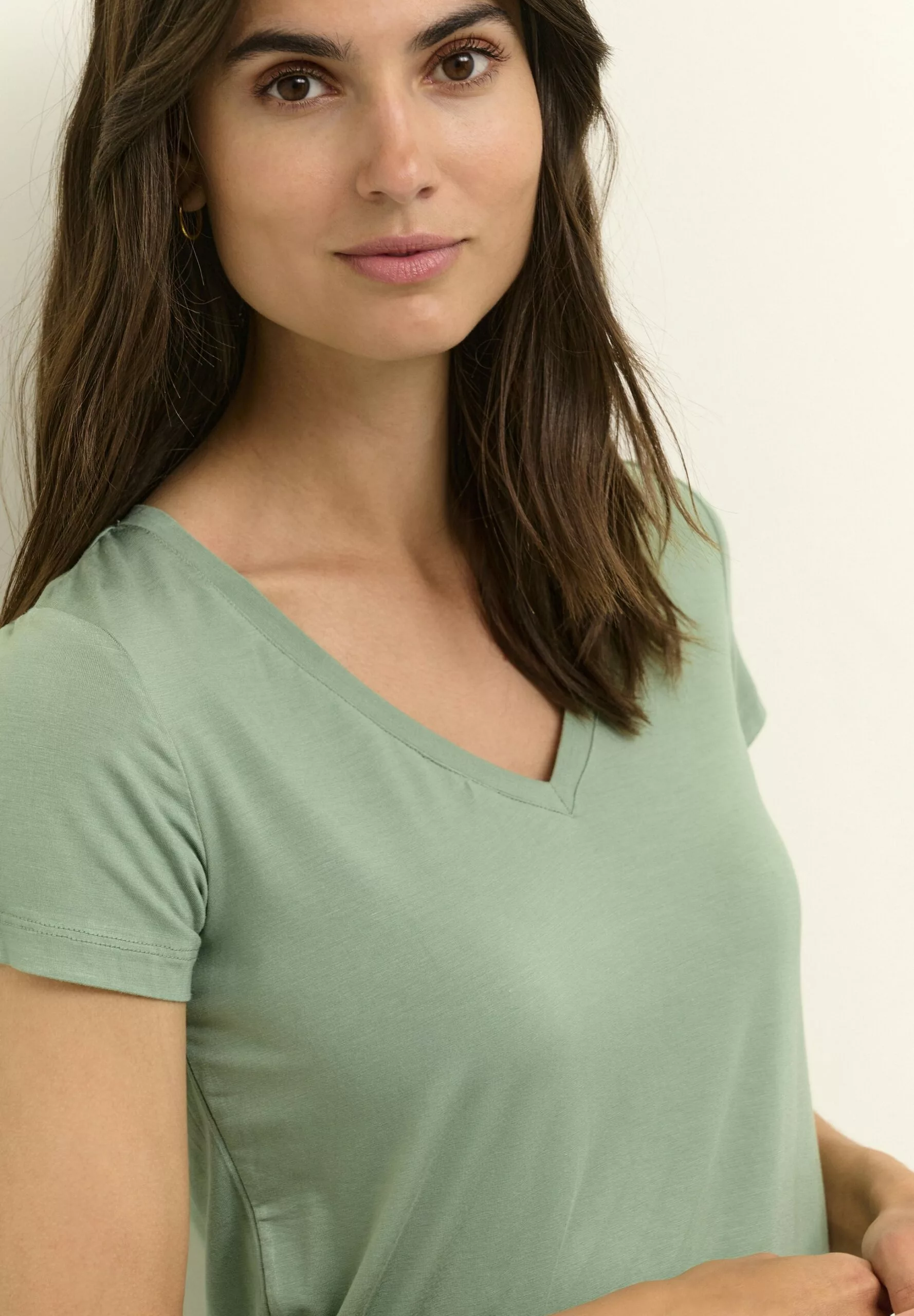 Culture Poppy- T-Shirt Basic - Granite Green - Afbeelding 4