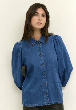 Culture Cupaola Shirt - Overhemdblouse - Blue Wash
