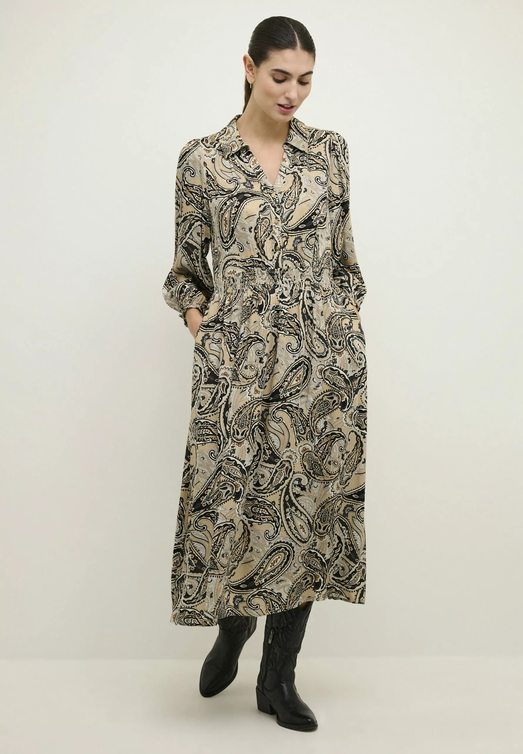 Culture Hutton - Blousejurk - Black - Afbeelding 2