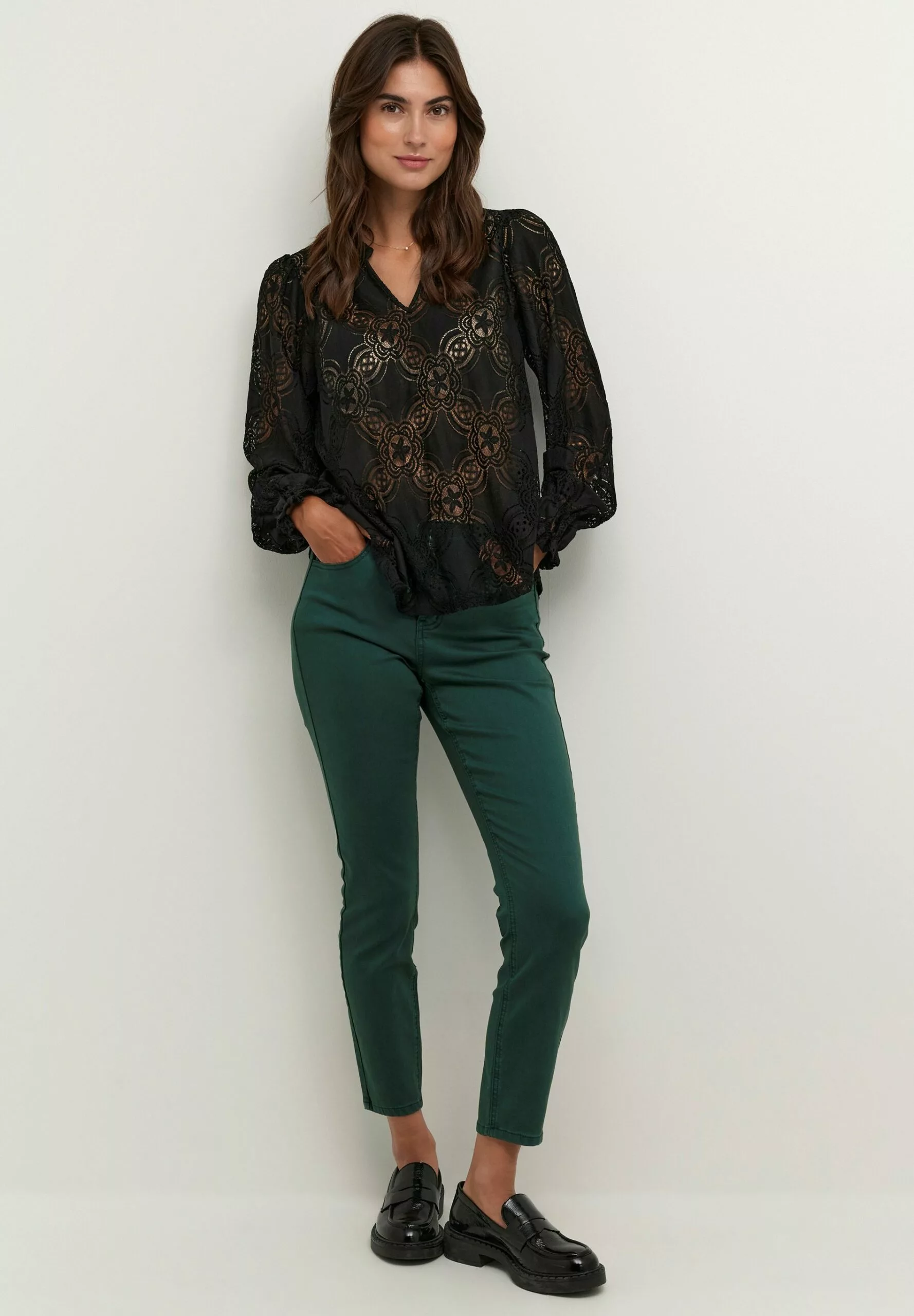 Culture Cuolu - Blouse - Black - Afbeelding 2