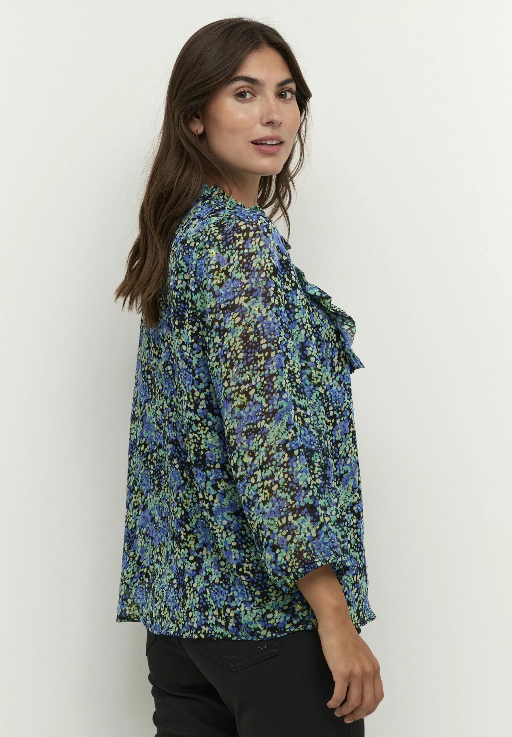 Culture Cucinna- Blouse - Dazzling Blue - Afbeelding 3