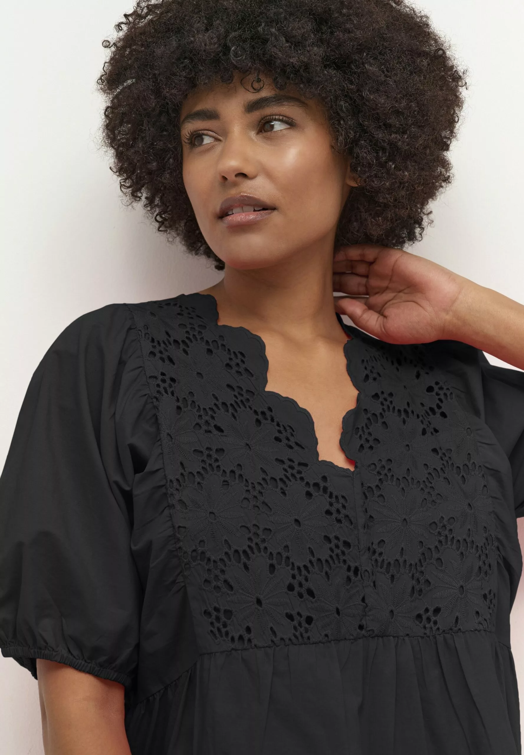 Culture Cuvalda - Blouse - Black - Afbeelding 4