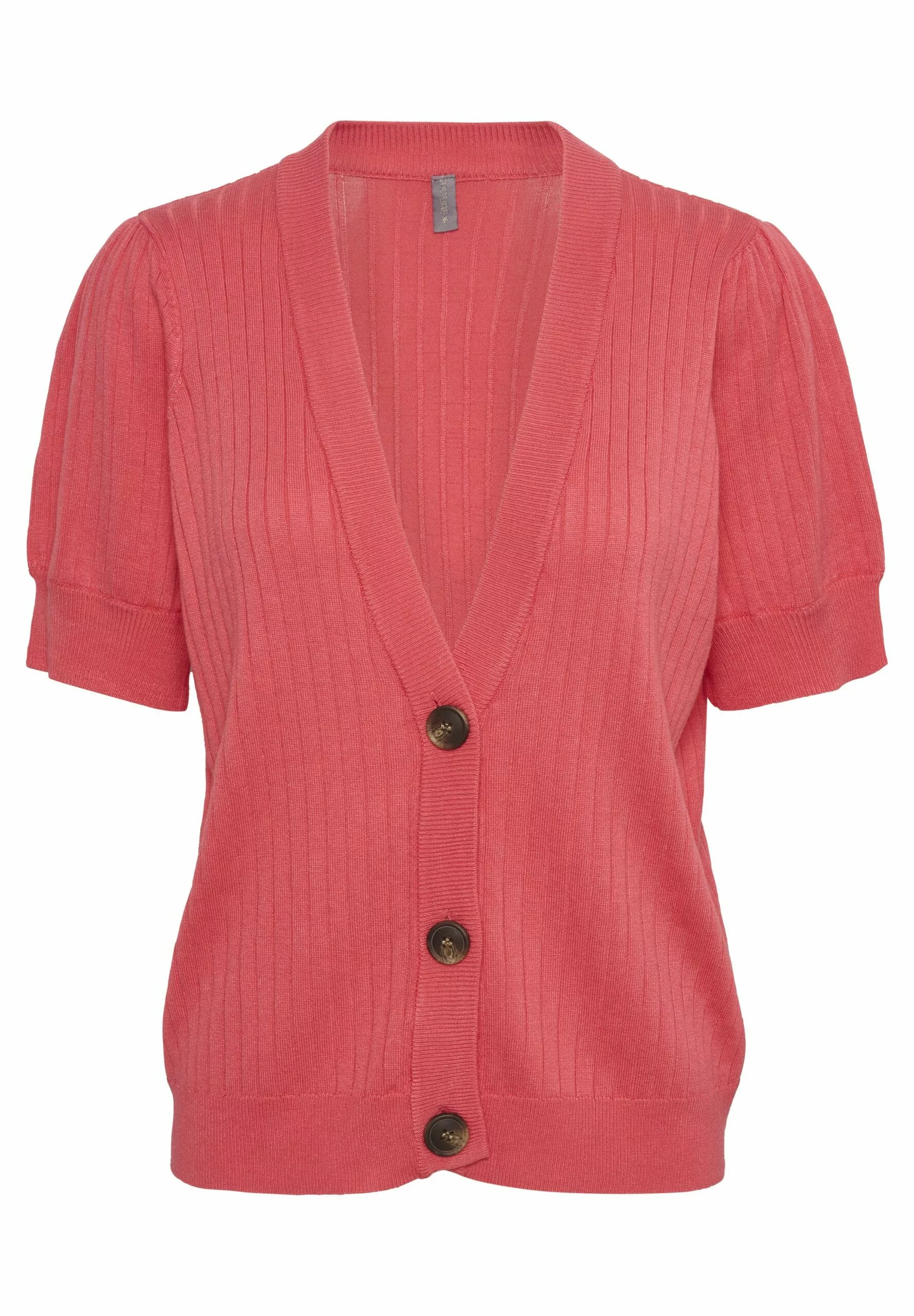 Culture Cuannemarie - Vest - Sun Kissed Coral Melange - Afbeelding 5