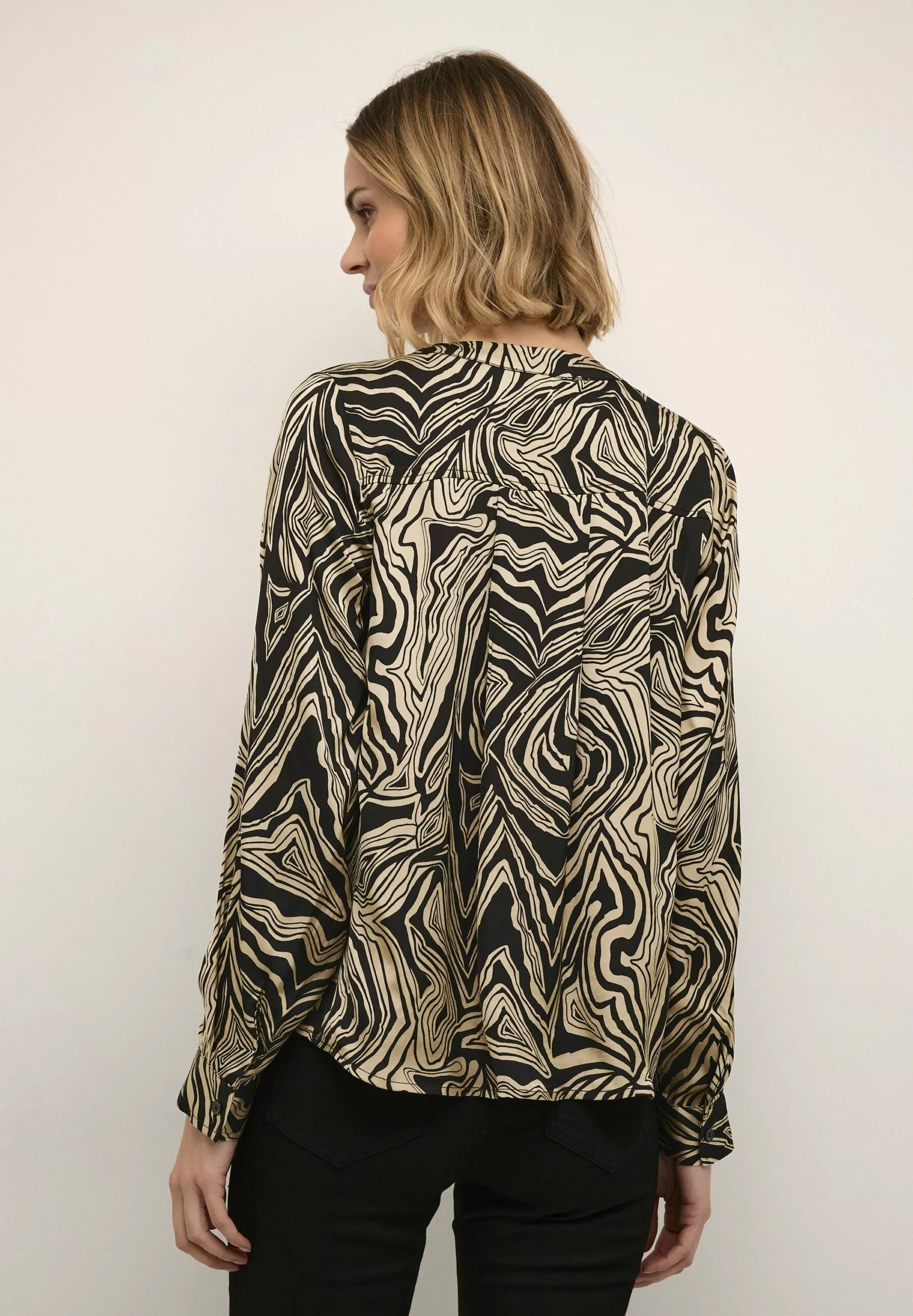 Culture Vilma- Blouse - Black - Afbeelding 3