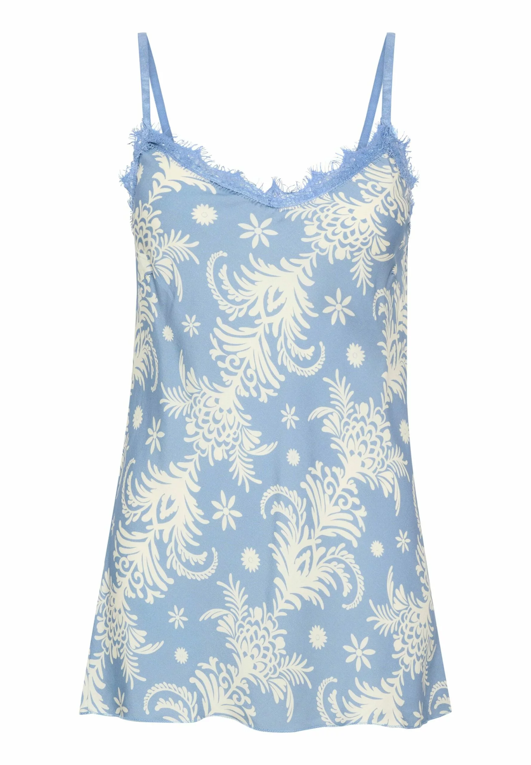 Culture Cumasha - Top - Blue Flower - Afbeelding 5