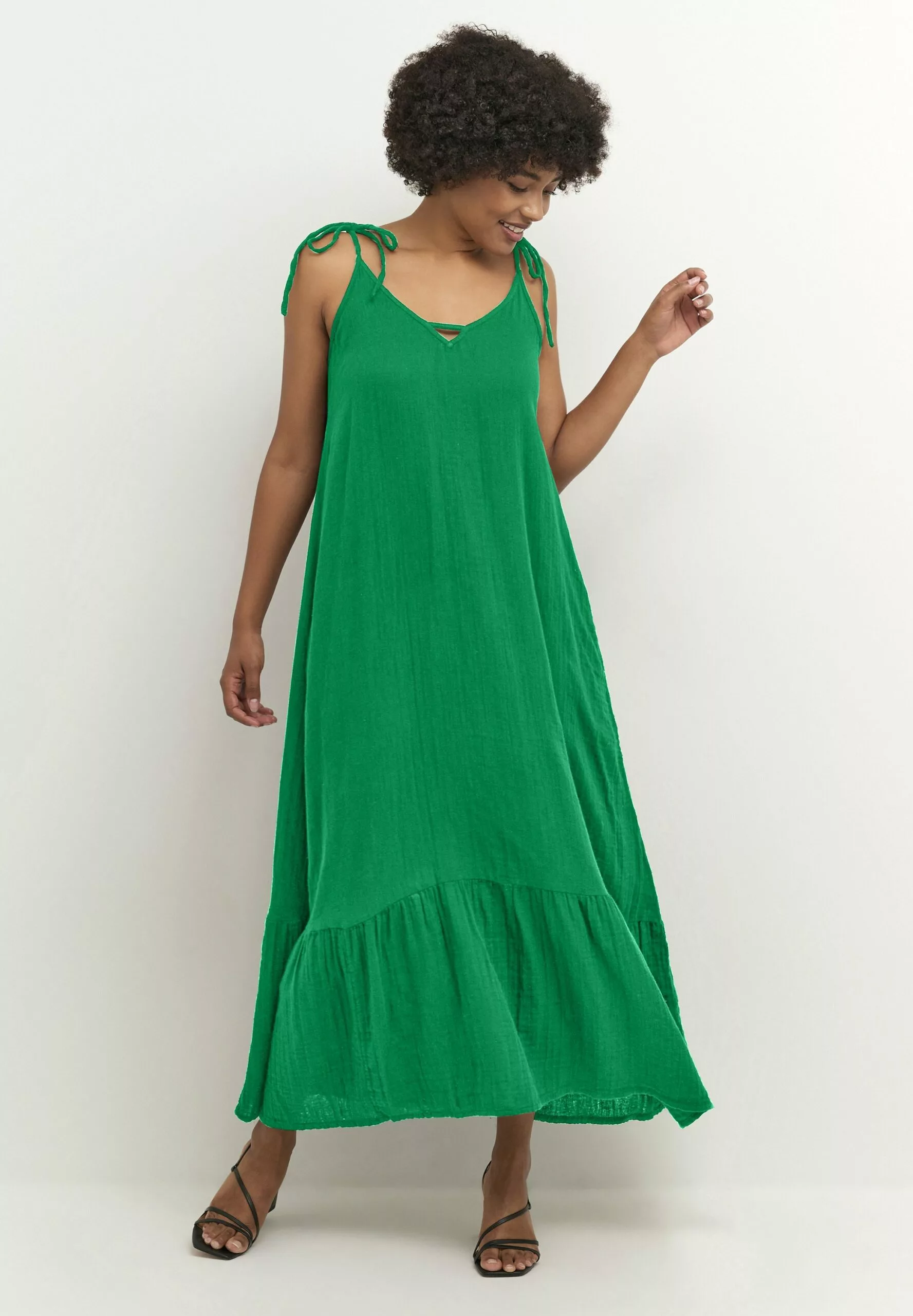 Culture Cuelina Strap - Maxi-Jurk - Jolly Green - Afbeelding 2
