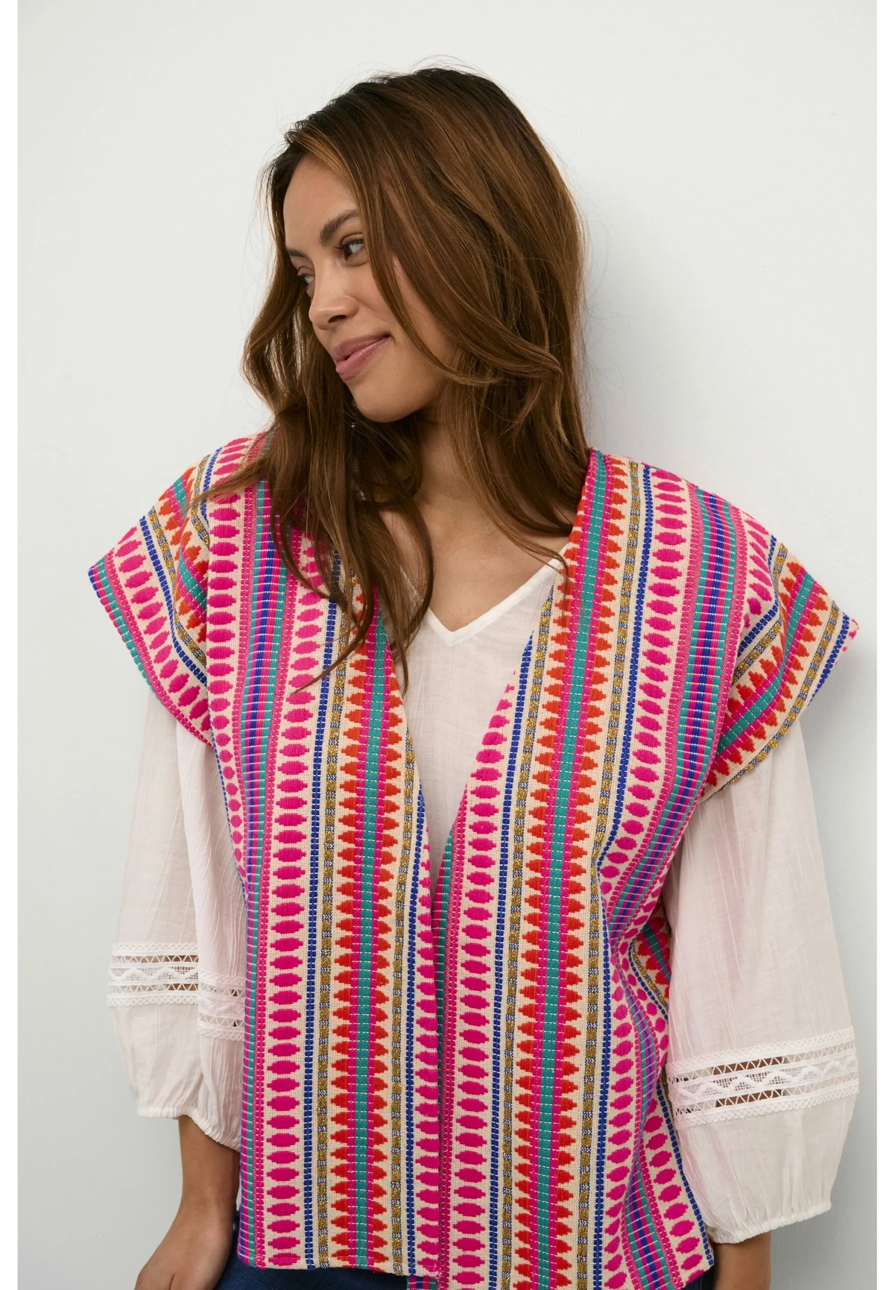 Culture Cunori - Blouse - Structure Print - Afbeelding 4