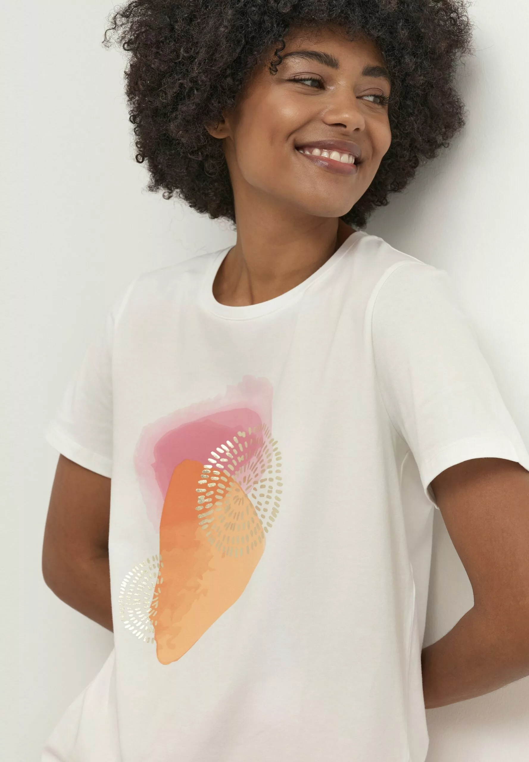 Culture Gith - T-Shirt Print - Spring Gardenia - Afbeelding 4