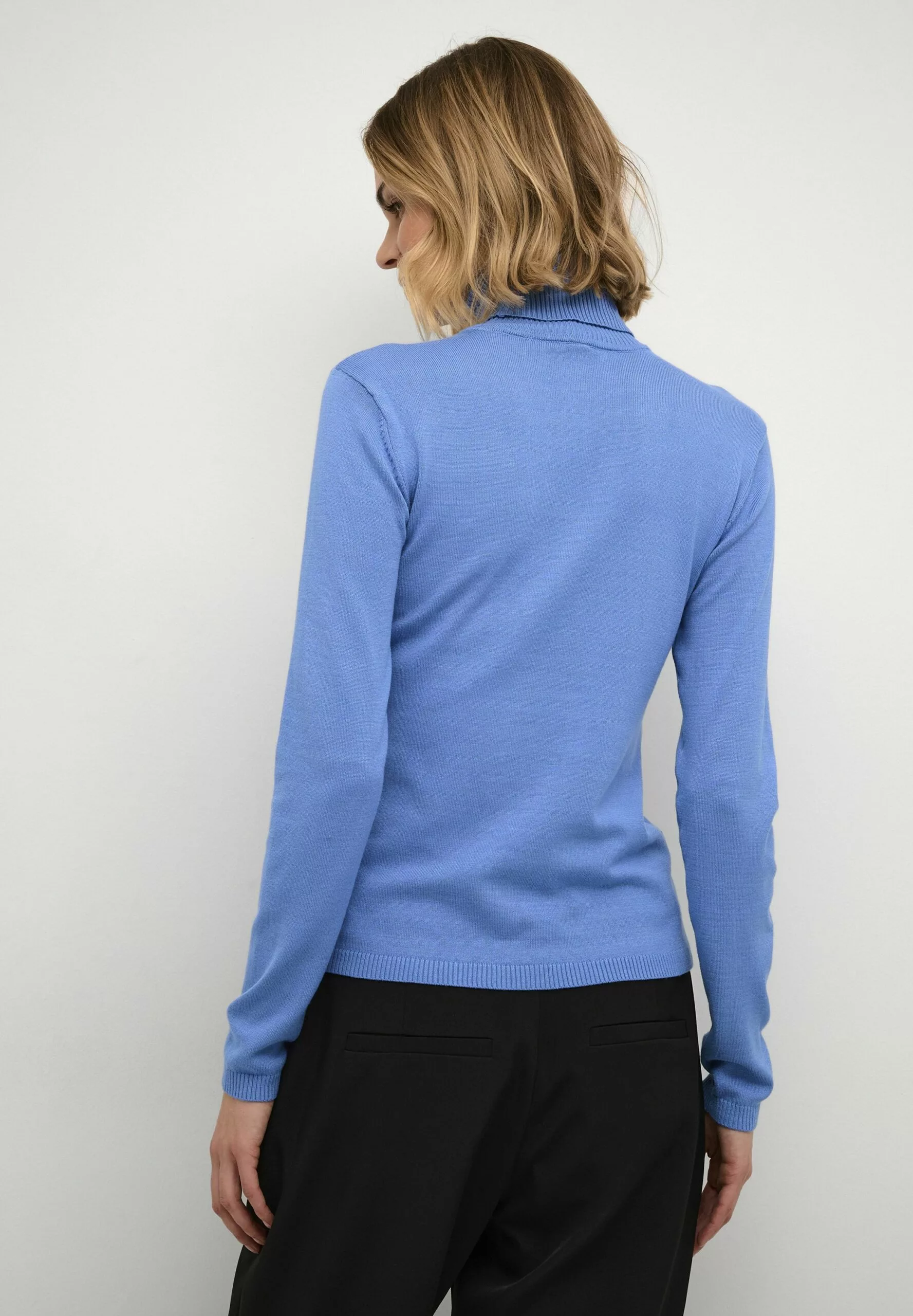 Culture Cuannemarie Rollneck - Trui - Blue Bonnet - Afbeelding 3