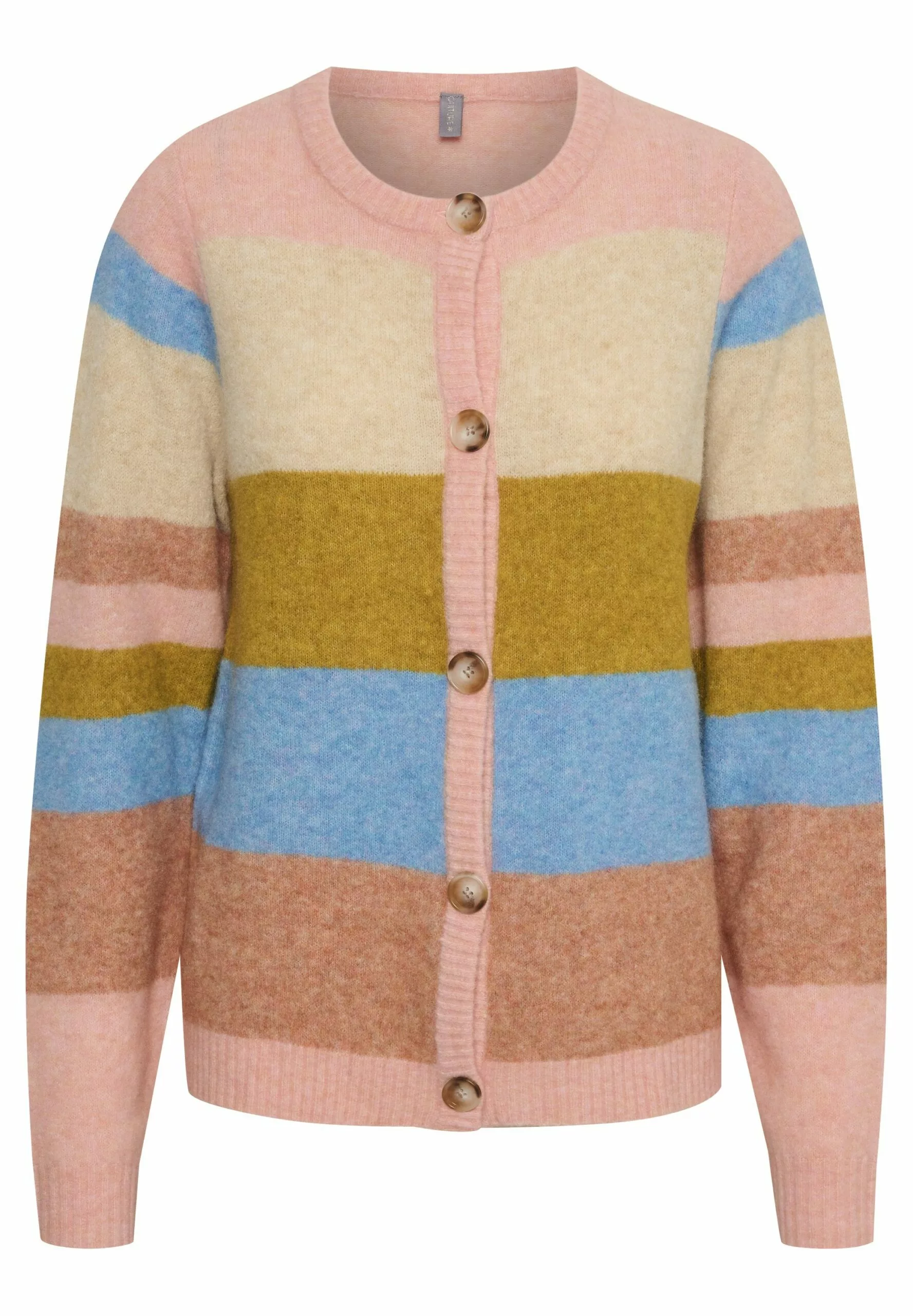 Culture Cuzidsela- Vest - Pale Mauve Stripe Melange - Afbeelding 5