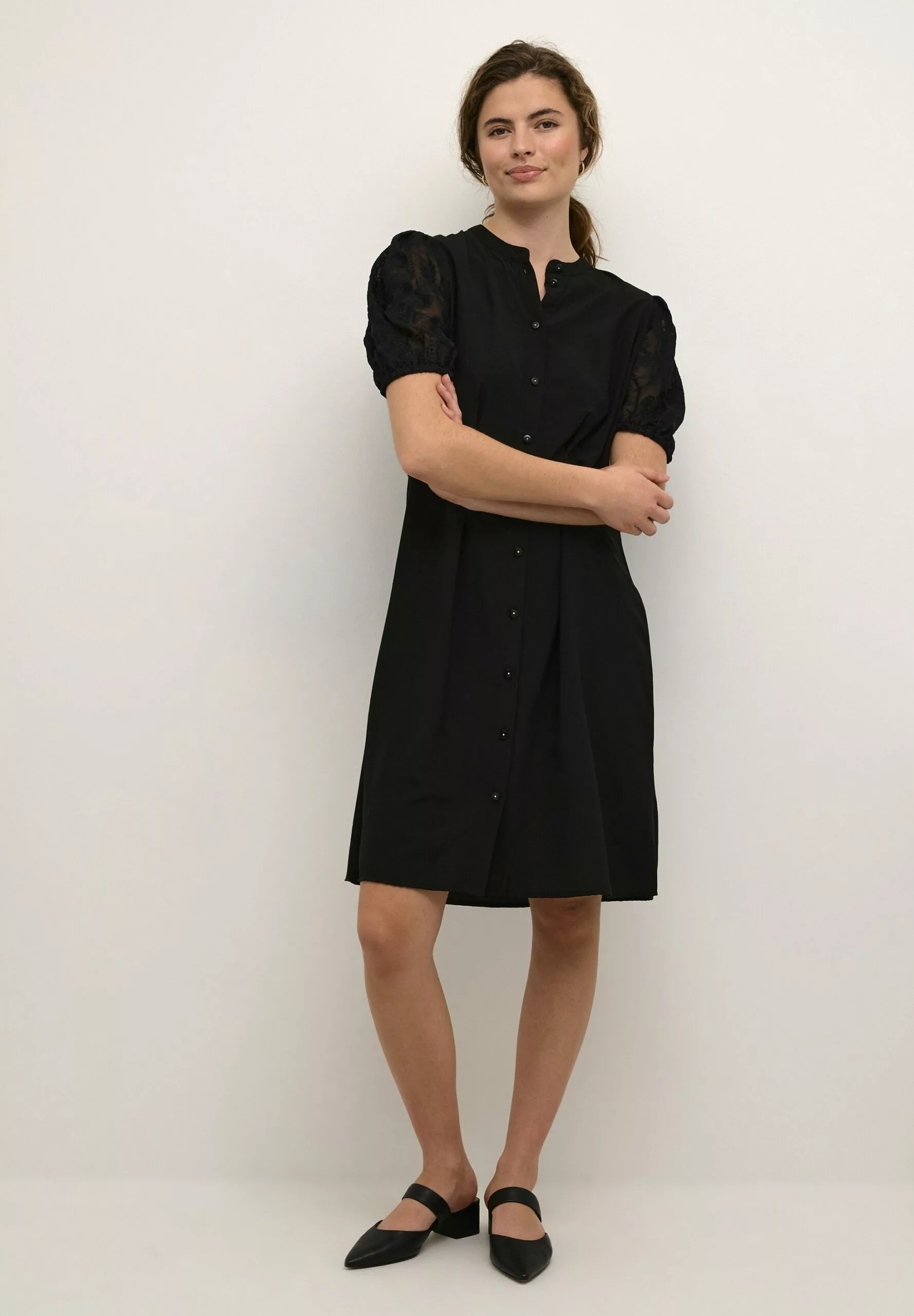 Culture Cuasimine Ss - Jurk - Black - Afbeelding 2