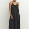 Culture Kajsa Strap - Jerseyjurk - Black Wash