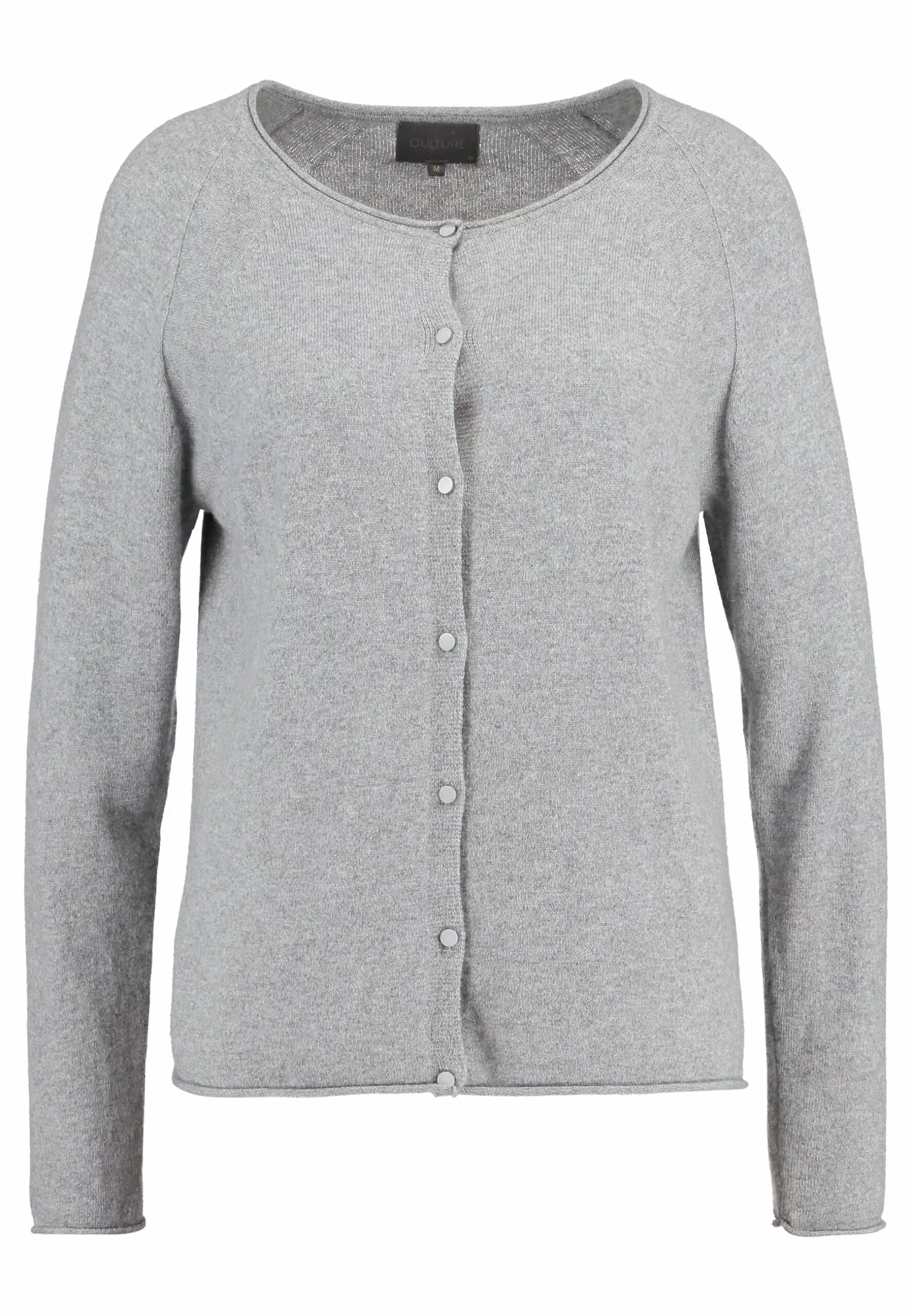 Culture Alaia- Vest - Light Grey Melange - Afbeelding 5