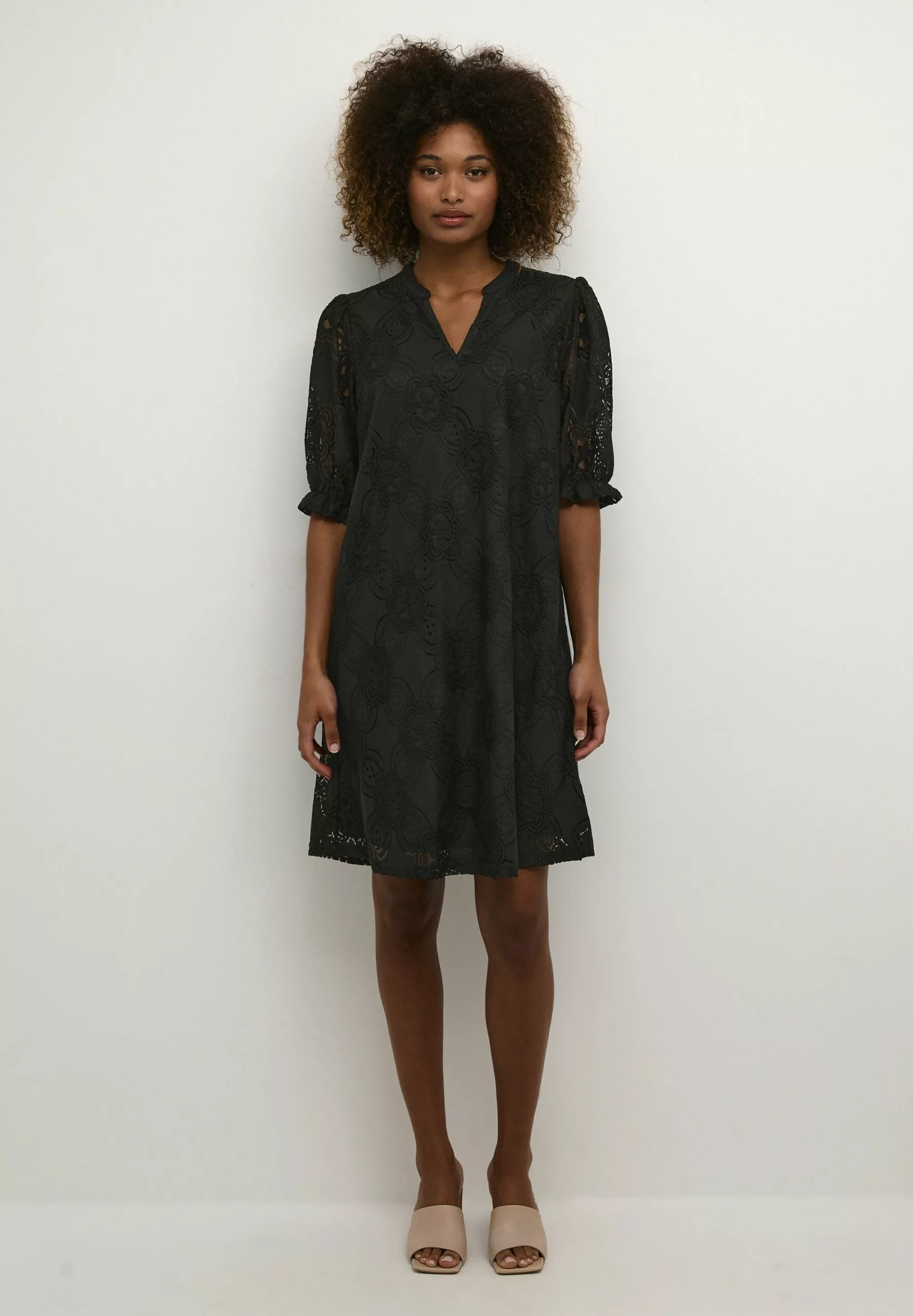 Culture Cuolu Ss - Jurk - Black - Afbeelding 2