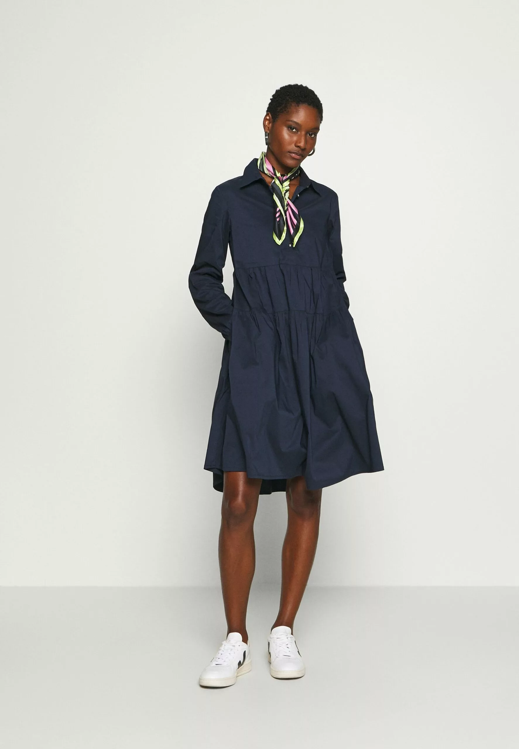 Culture Antoniett Dress - Blousejurk - Blue Iris - Afbeelding 2