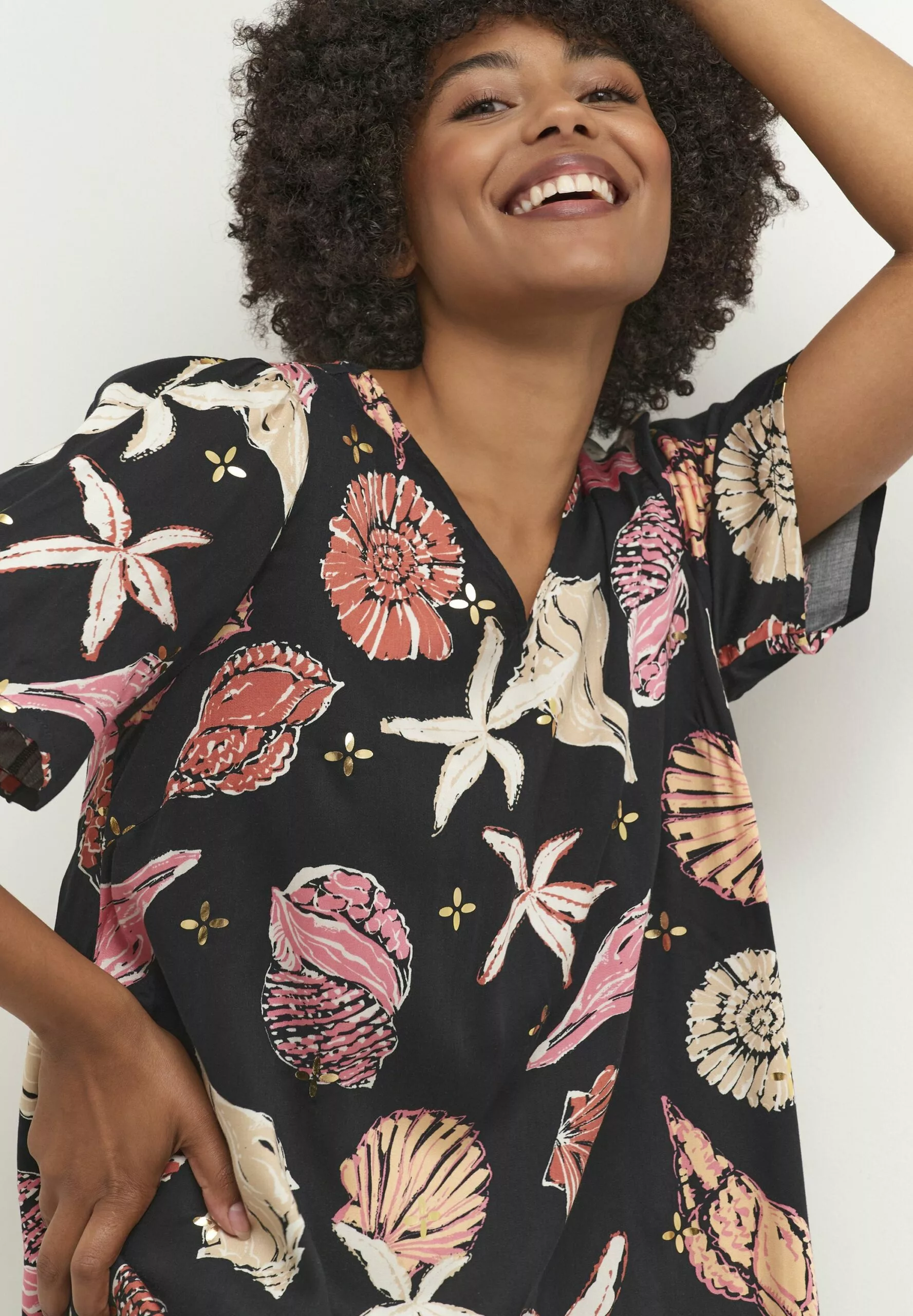 Culture Cucama Short - Jurk - Black - Afbeelding 5