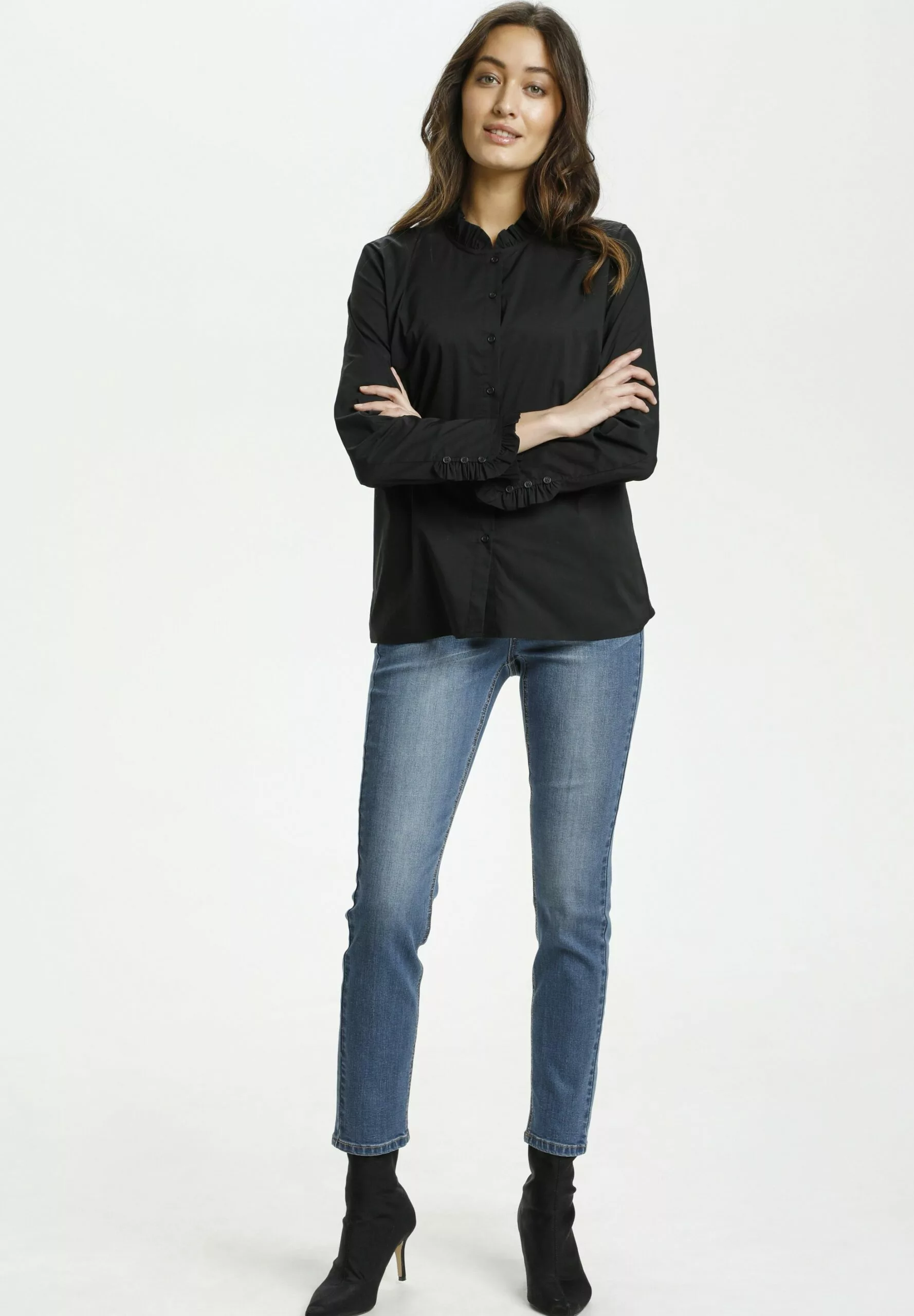 Culture Antoinett- Overhemdblouse - Black - Afbeelding 2