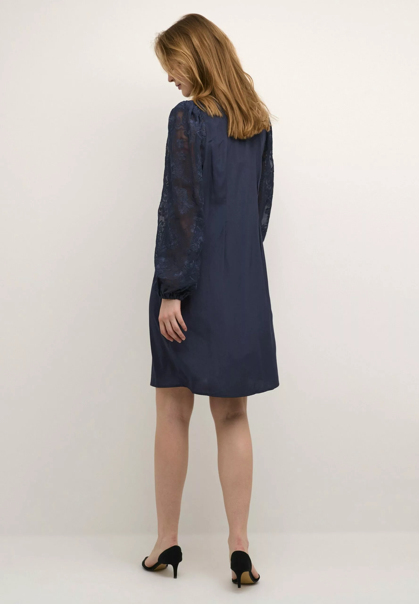 Culture Cuasmine- Blousejurk - Dress Blues - Afbeelding 3