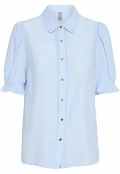 Culture Cuasmine Ss- Overhemdblouse - Cashmere Blue