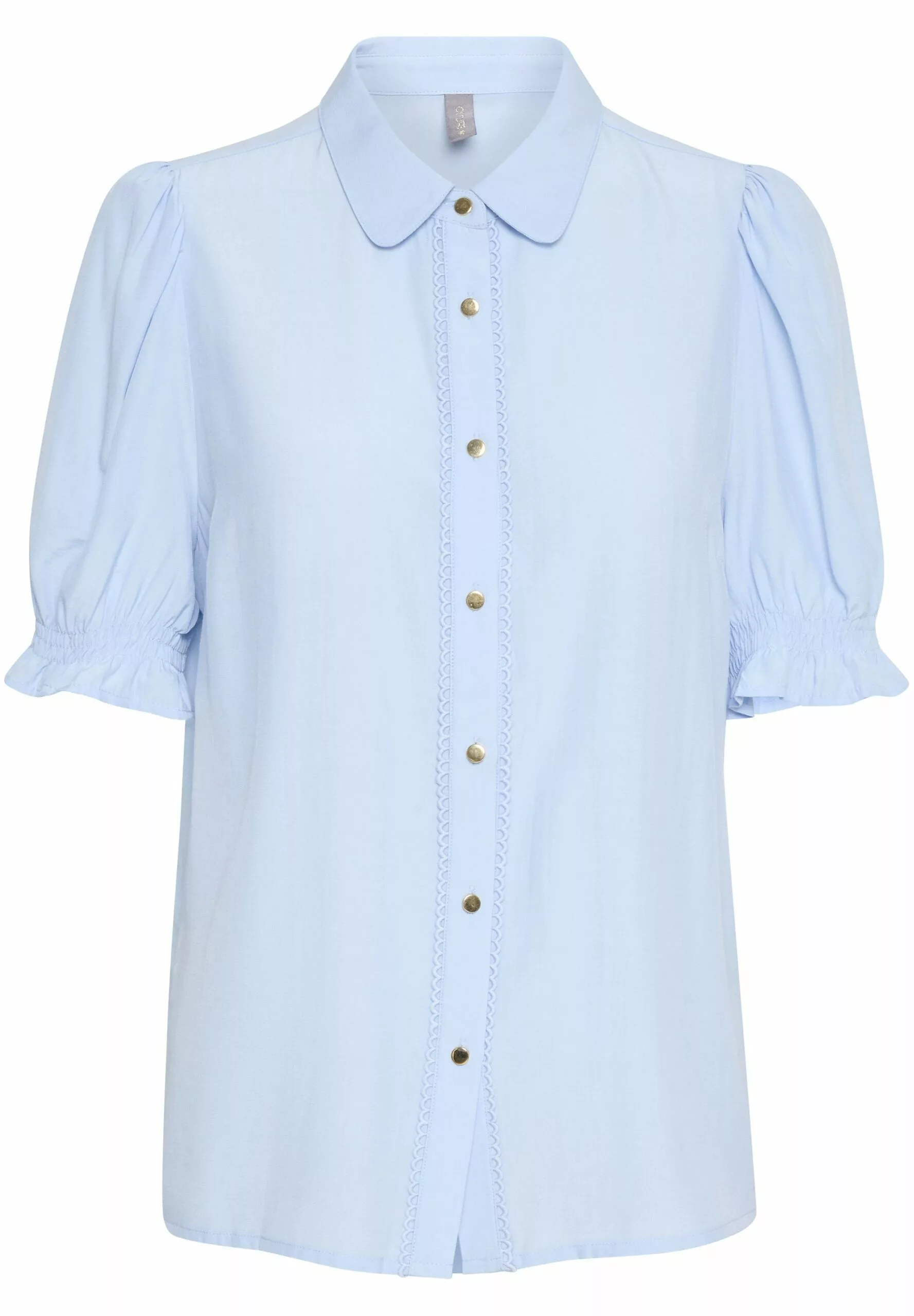 Culture Cuasmine Ss- Overhemdblouse - Cashmere Blue