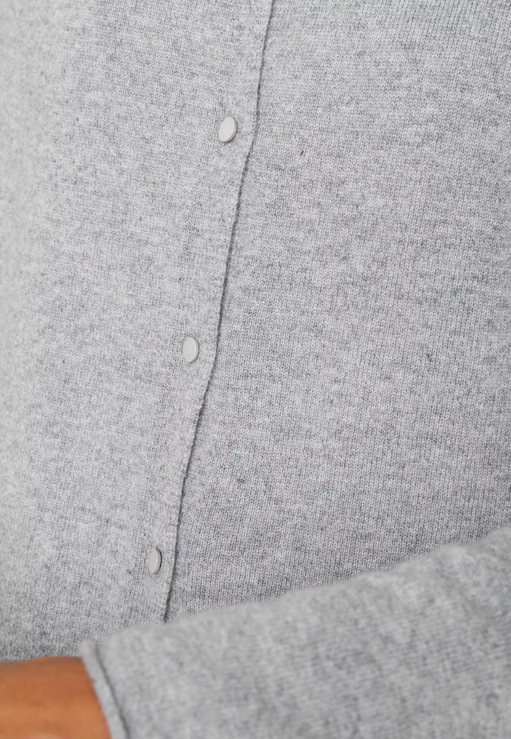 Culture Alaia- Vest - Light Grey Melange - Afbeelding 6