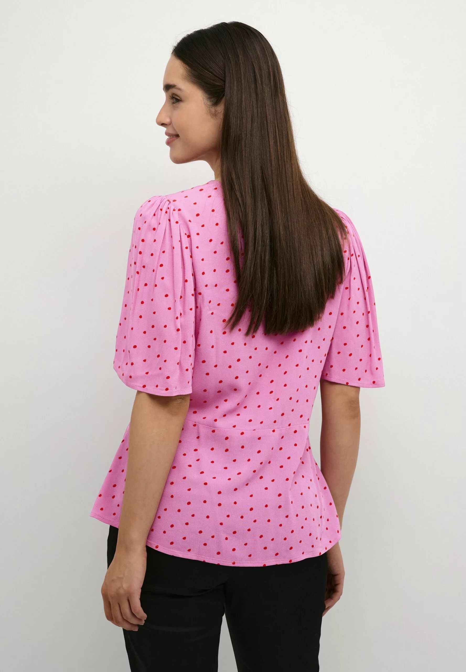 Culture Cuvilda- Blouse - Fuchsia Pink - Afbeelding 3