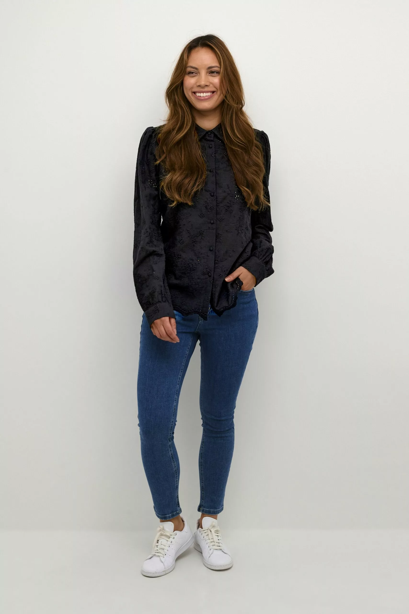 Culture Cudora - Overhemdblouse - Black - Afbeelding 2