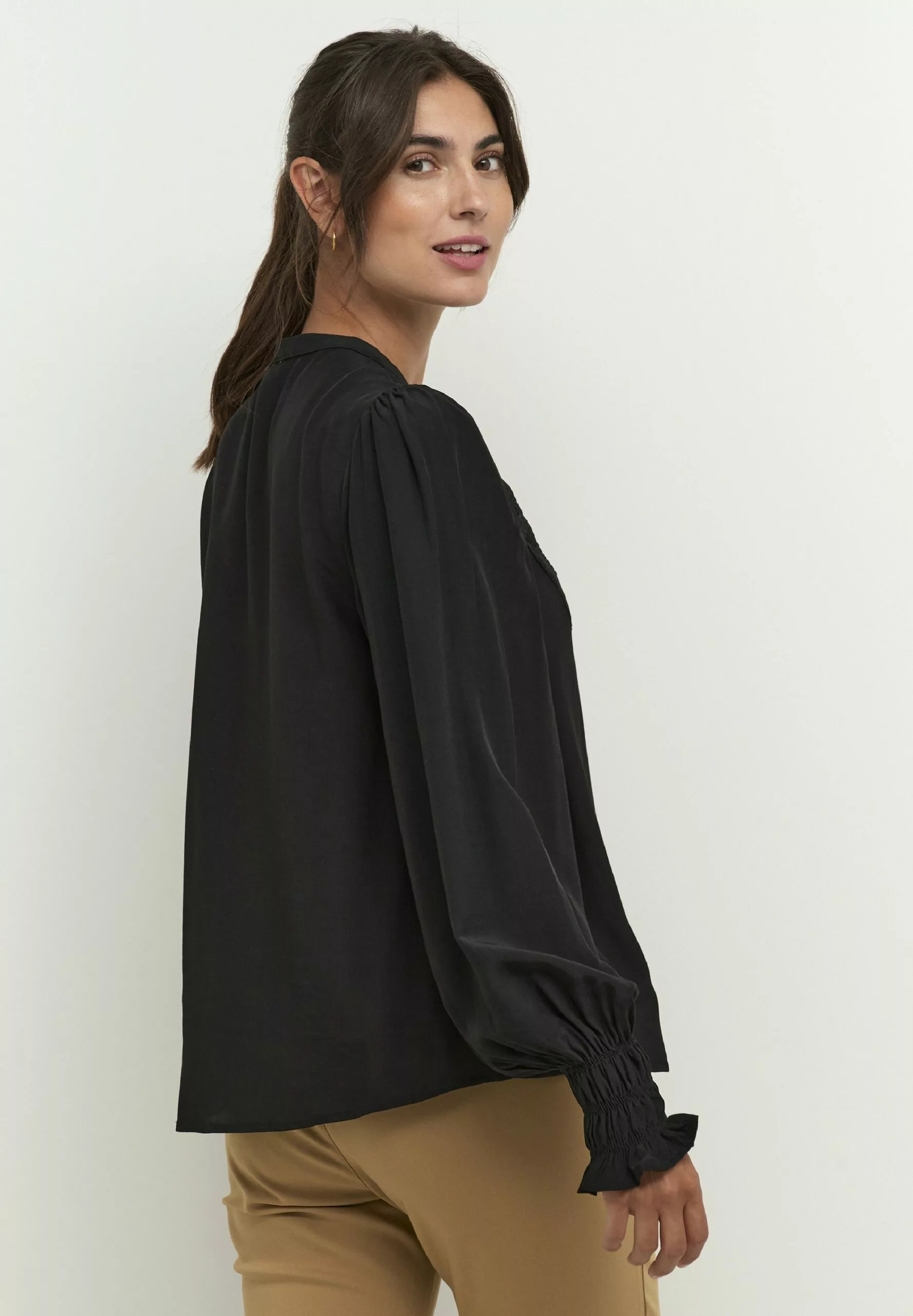 Culture Cuasmine- Blouse - Black - Afbeelding 3