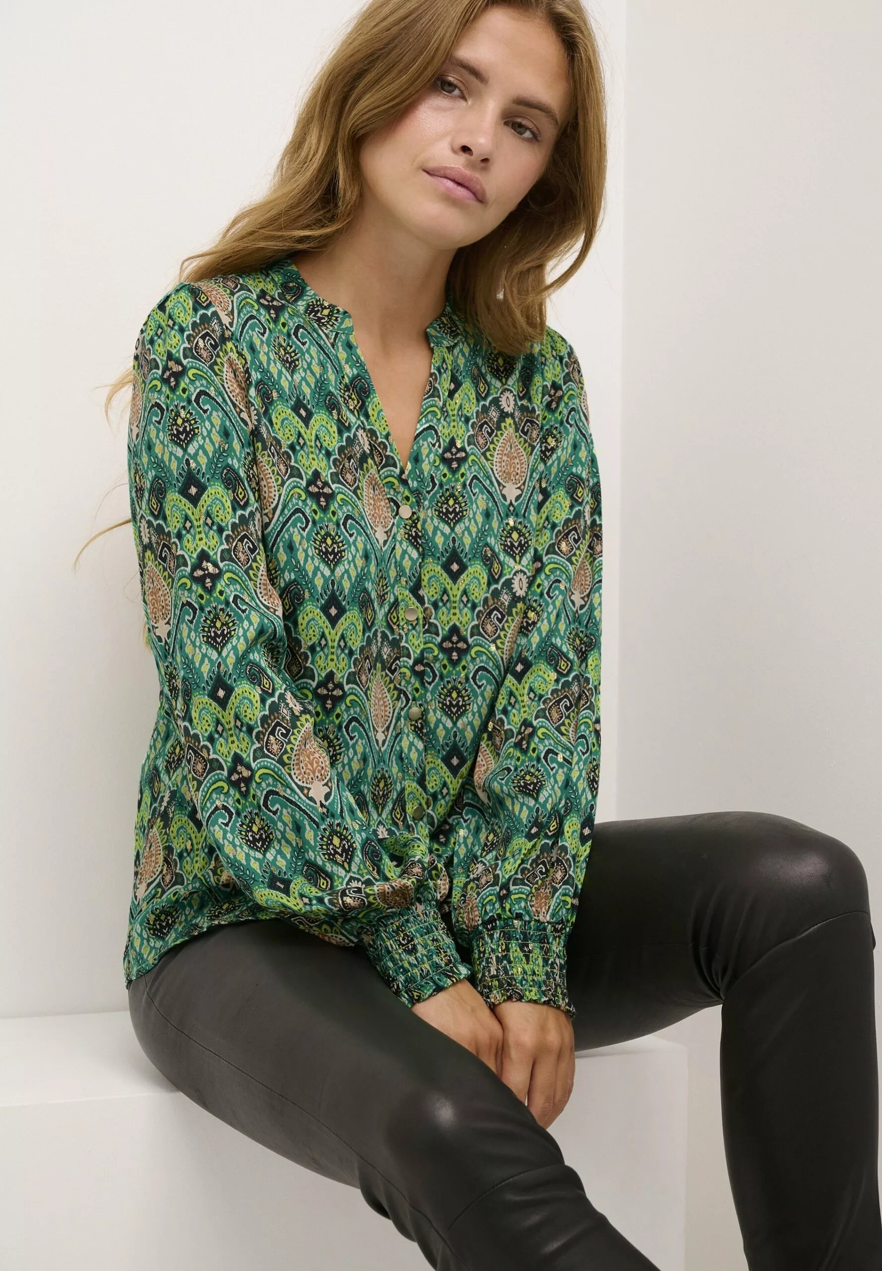 Culture Cugiselle Paia - Overhemdblouse - Tender Shoots - Afbeelding 4