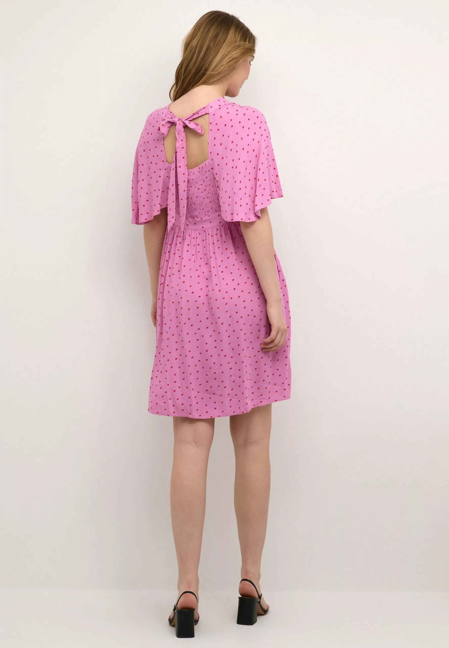 Culture Cuvilda- Jurk - Fuchsia Pink - Afbeelding 3