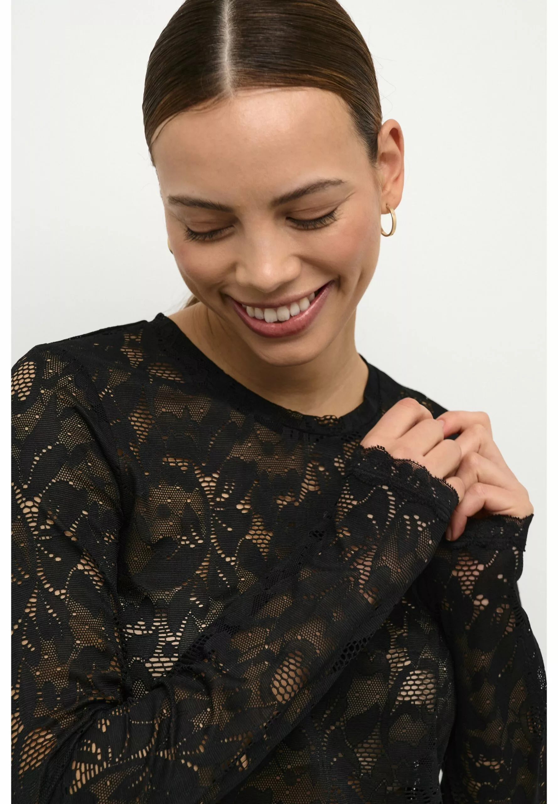 Culture Nicole - Blouse - Black - Afbeelding 4