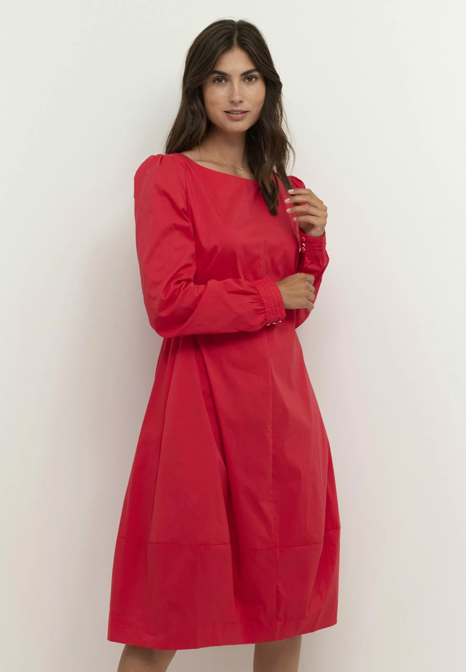 Culture Cuantoniett- Jurk - Fiery Red