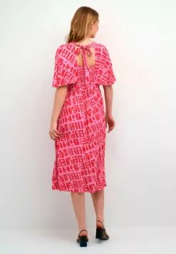 Culture Cuteresa - Jurk - Fuchsia Pink W Foil