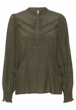 Culture Asmine- Blouse - Olive Night
