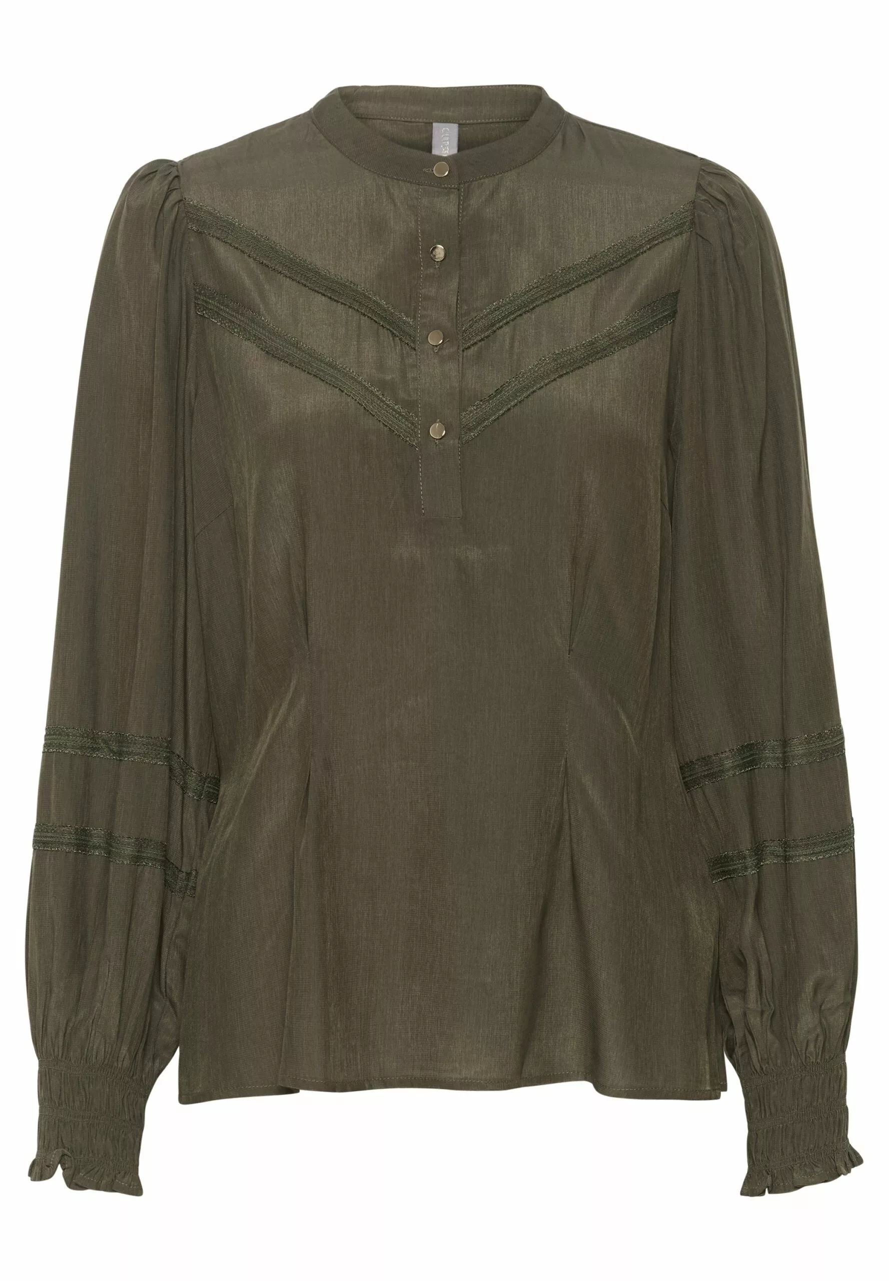 Culture Asmine- Blouse - Olive Night