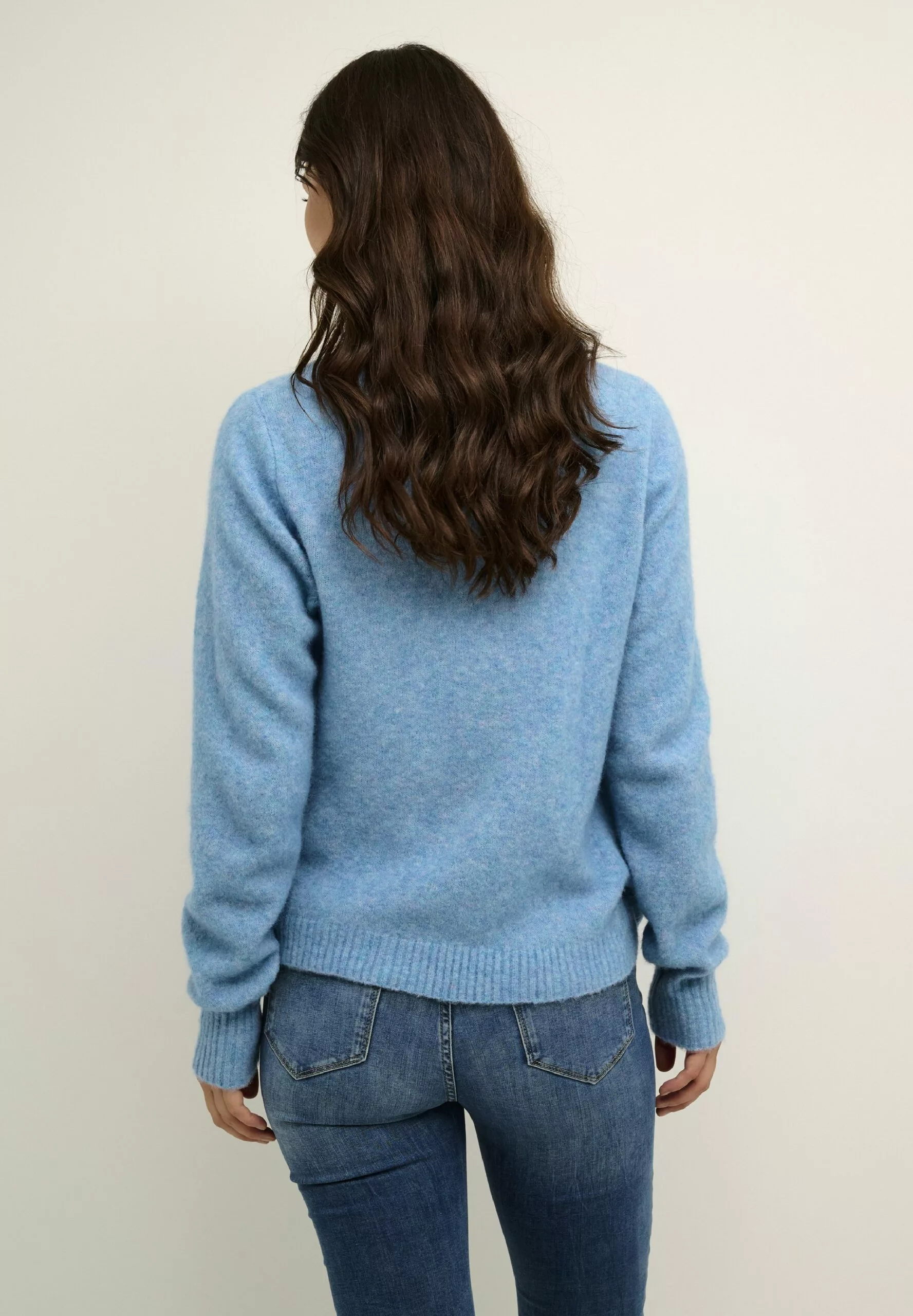 Culture Cuzidsela Wrap- Trui - Serenity Melange - Afbeelding 3