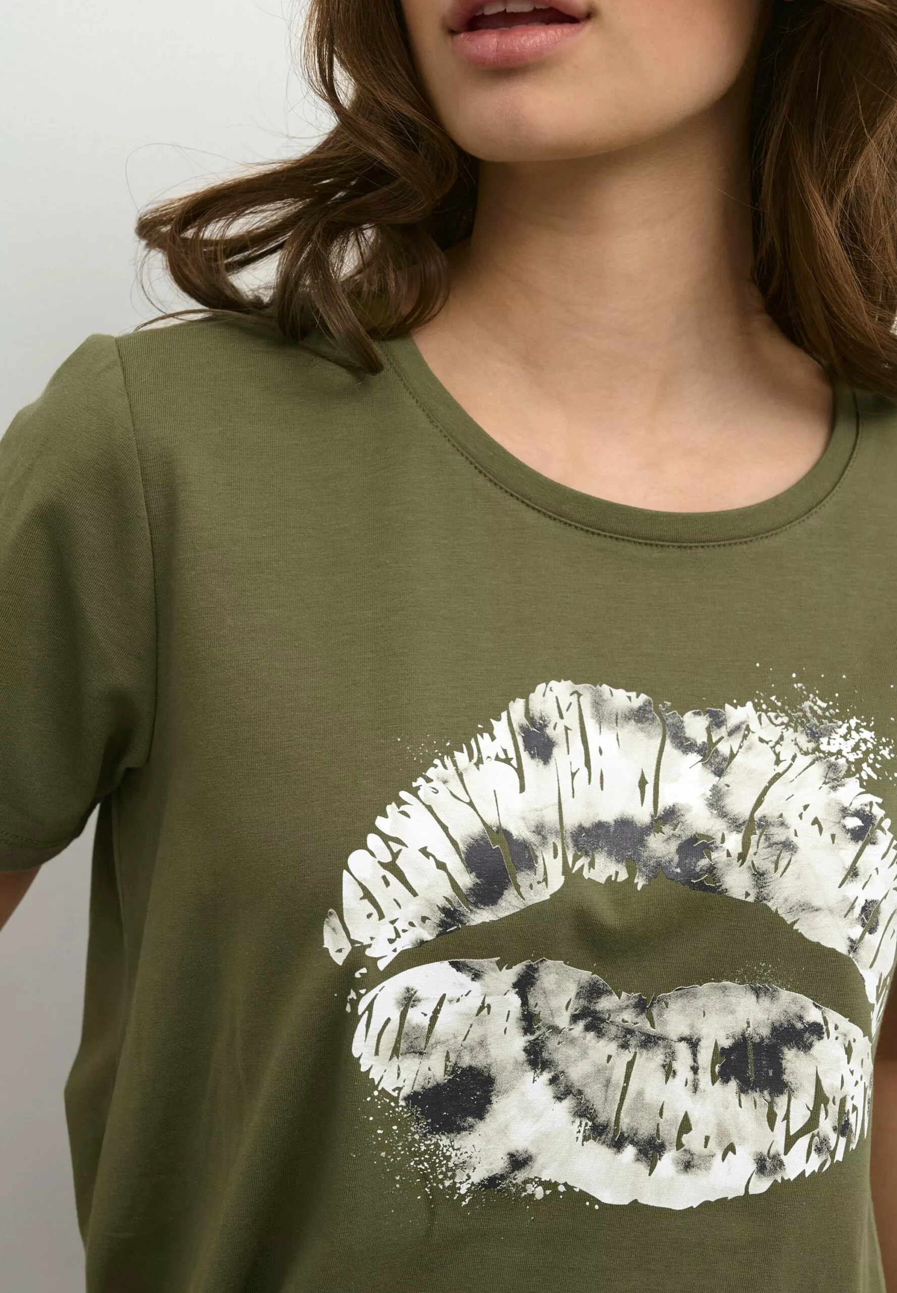 Culture Cugith - T-Shirt Print - Burnt Olive - Afbeelding 4