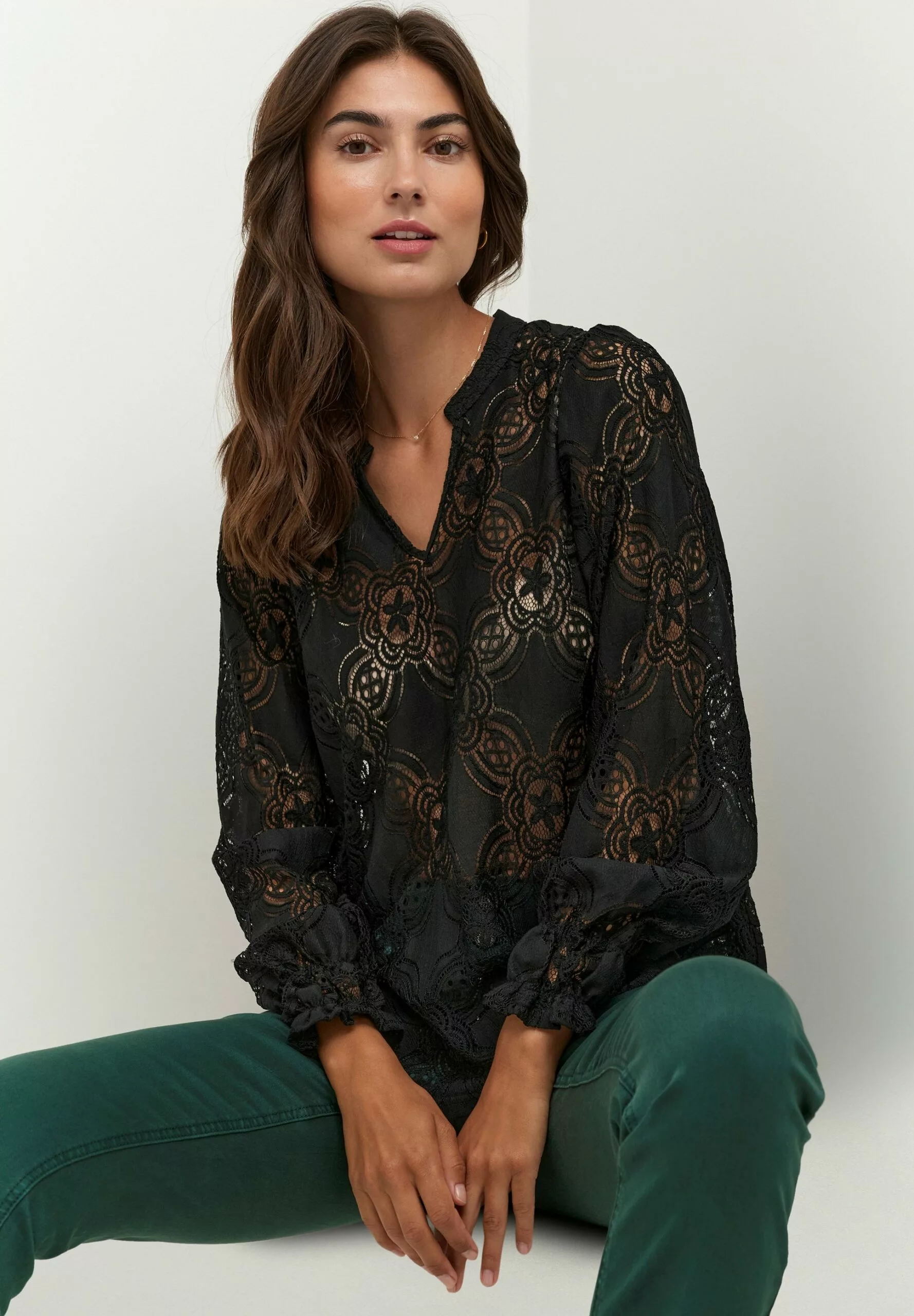 Culture Cuolu - Blouse - Black - Afbeelding 4