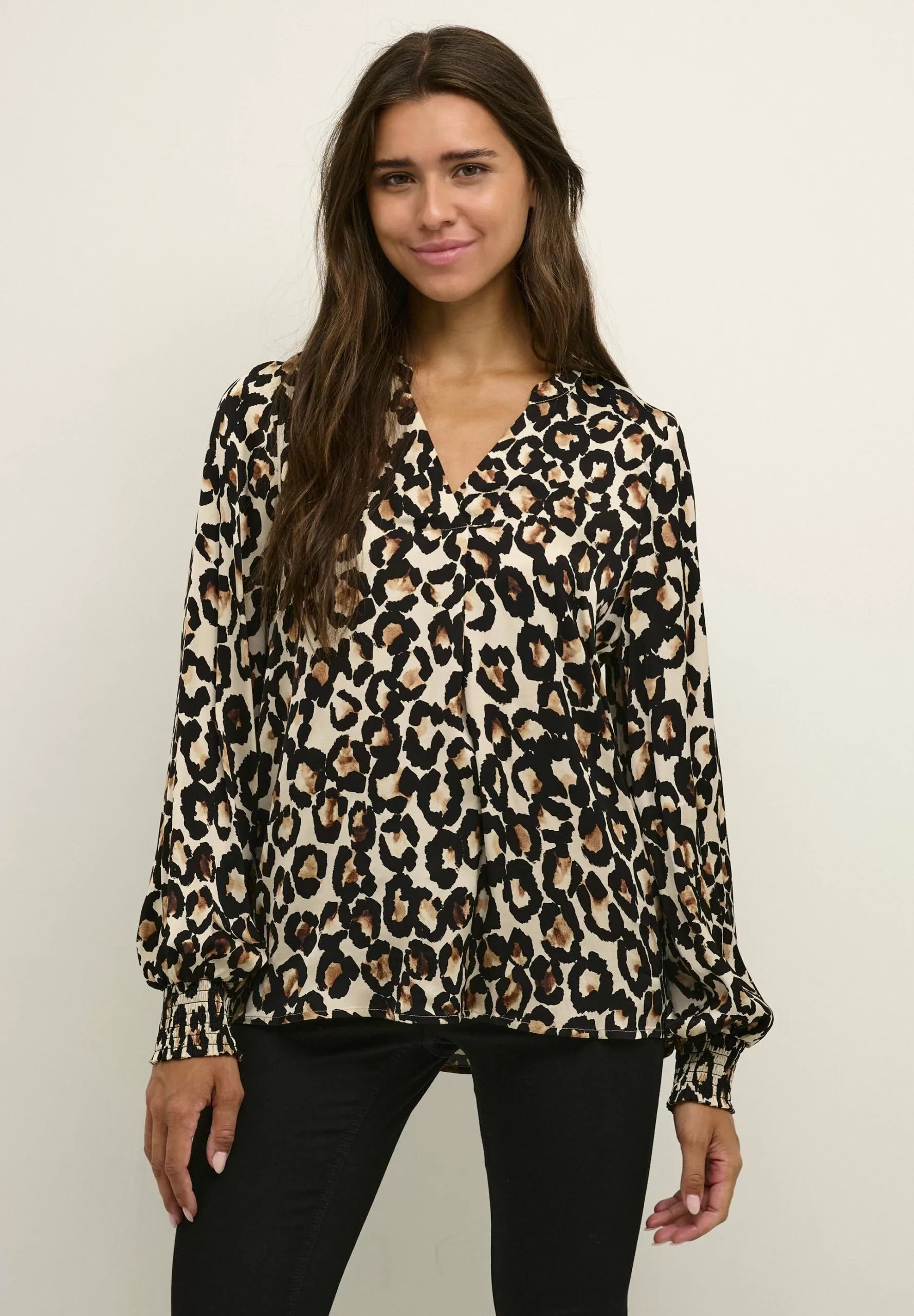 Culture Cuvinca- Blouse - Oyster Gray